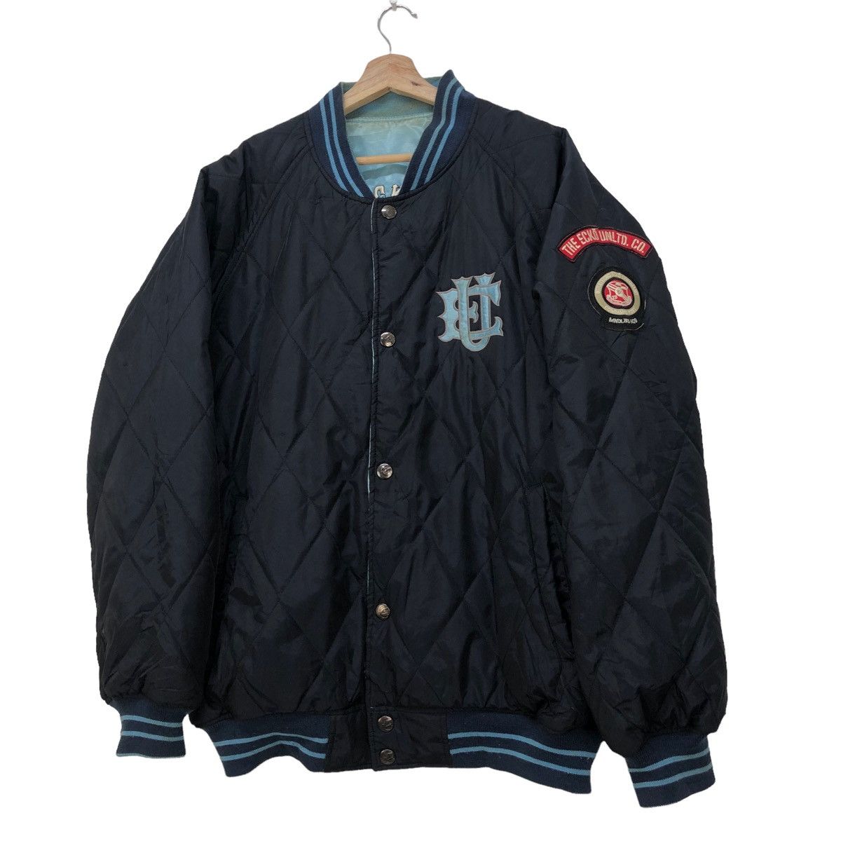 Ecko Unltd. Vintage Ecko Unltd Reversible Bomber Jacket Size US L / EU 52-54 / 3 - 2 Thumbnail