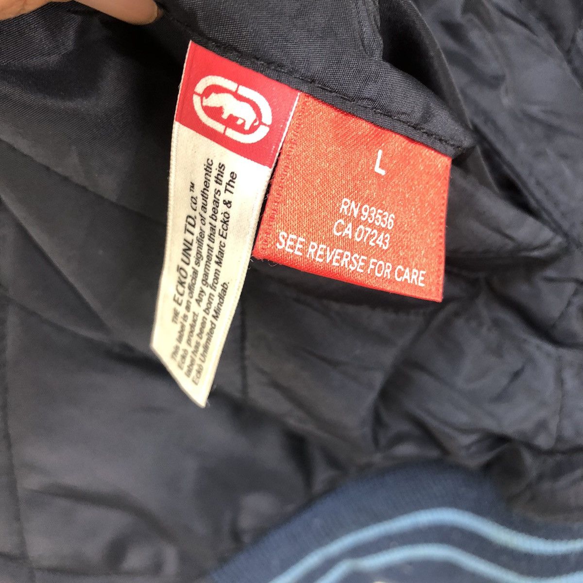 Ecko Unltd. Vintage Ecko Unltd Reversible Bomber Jacket Size US L / EU 52-54 / 3 - 15 Thumbnail