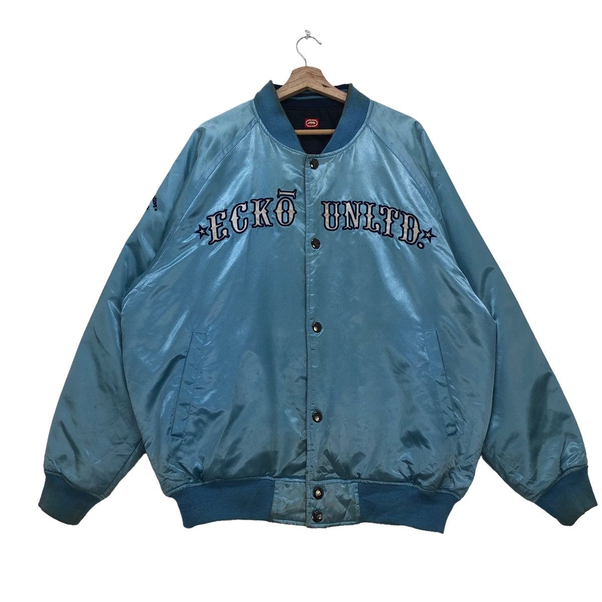 Ecko Unltd. Vintage Ecko Unltd Reversible Bomber Jacket Size US L / EU 52-54 / 3 - 5 Thumbnail