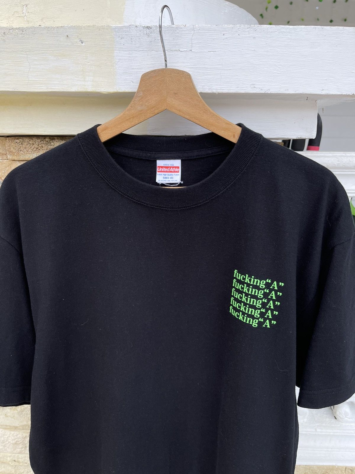 A$AP Rocky Rare🔥Vtg FUCK YOU Hand Sign Finger TShirt Wore by Asap Rocky Size US XL / EU 56 / 4 - 3 Thumbnail