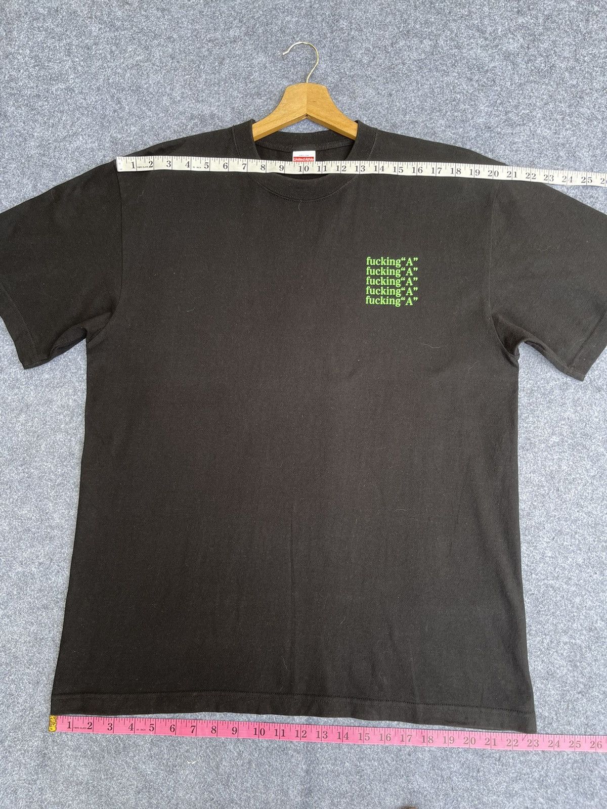 A$AP Rocky Rare🔥Vtg FUCK YOU Hand Sign Finger TShirt Wore by Asap Rocky Size US XL / EU 56 / 4 - 10 Thumbnail