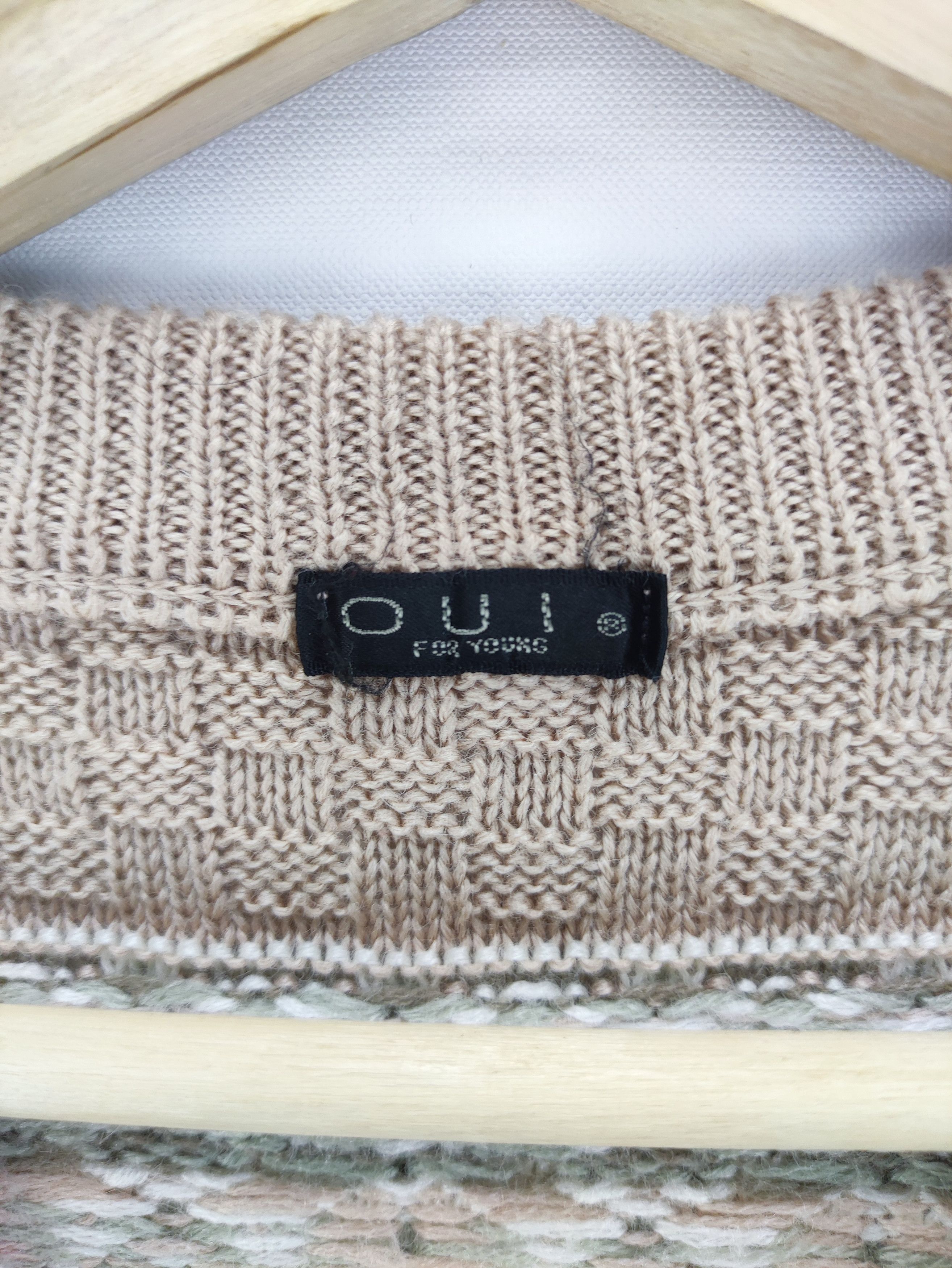 Japanese Brand Vintage Cardigan knit Sweater By Oui Size US S / EU 44-46 / 1 - 2 Thumbnail