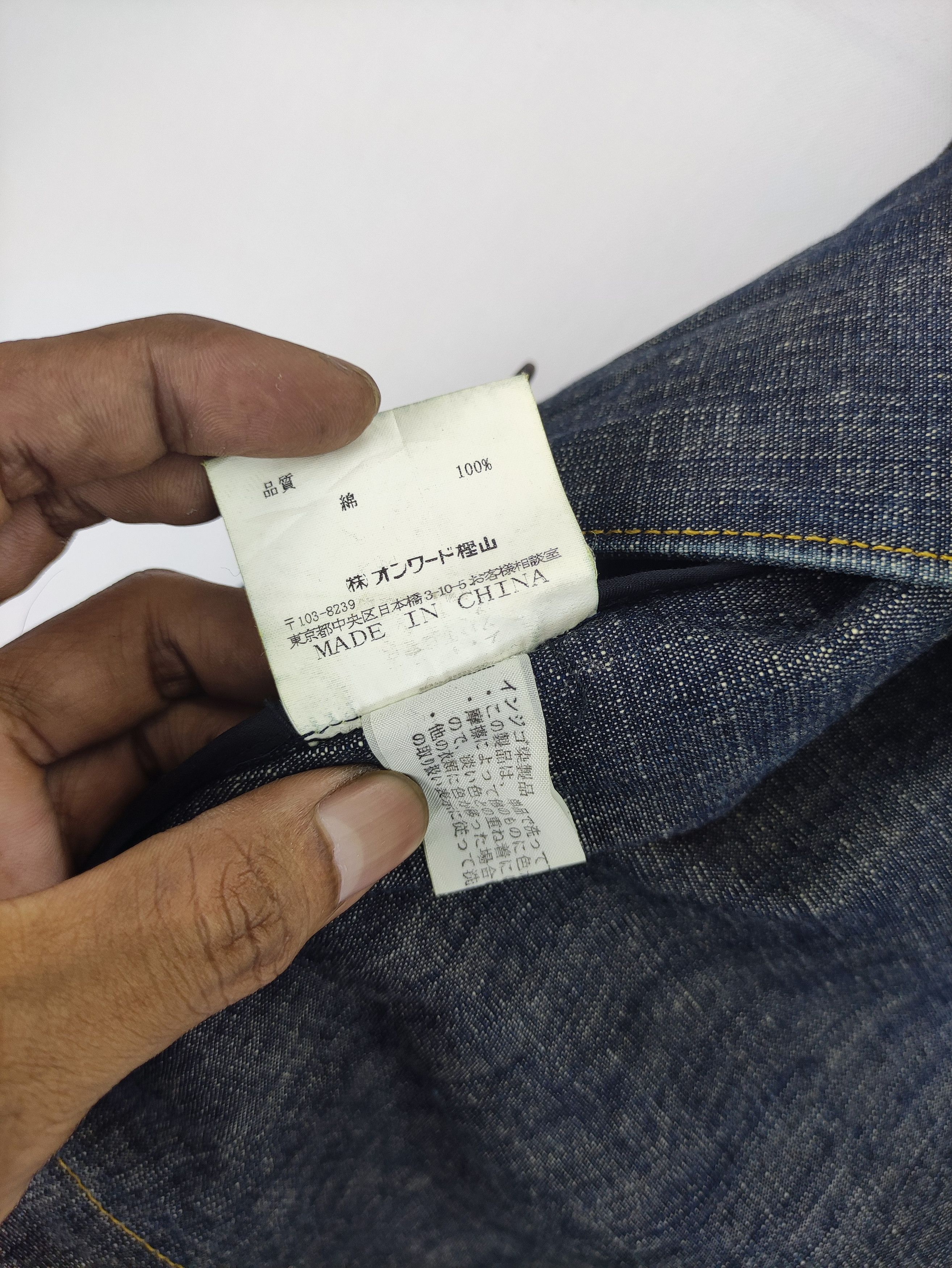 Other Vintage 23 Homme Denim Coat Button Up Jacket Size US L / EU 52-54 / 3 - 7 Thumbnail
