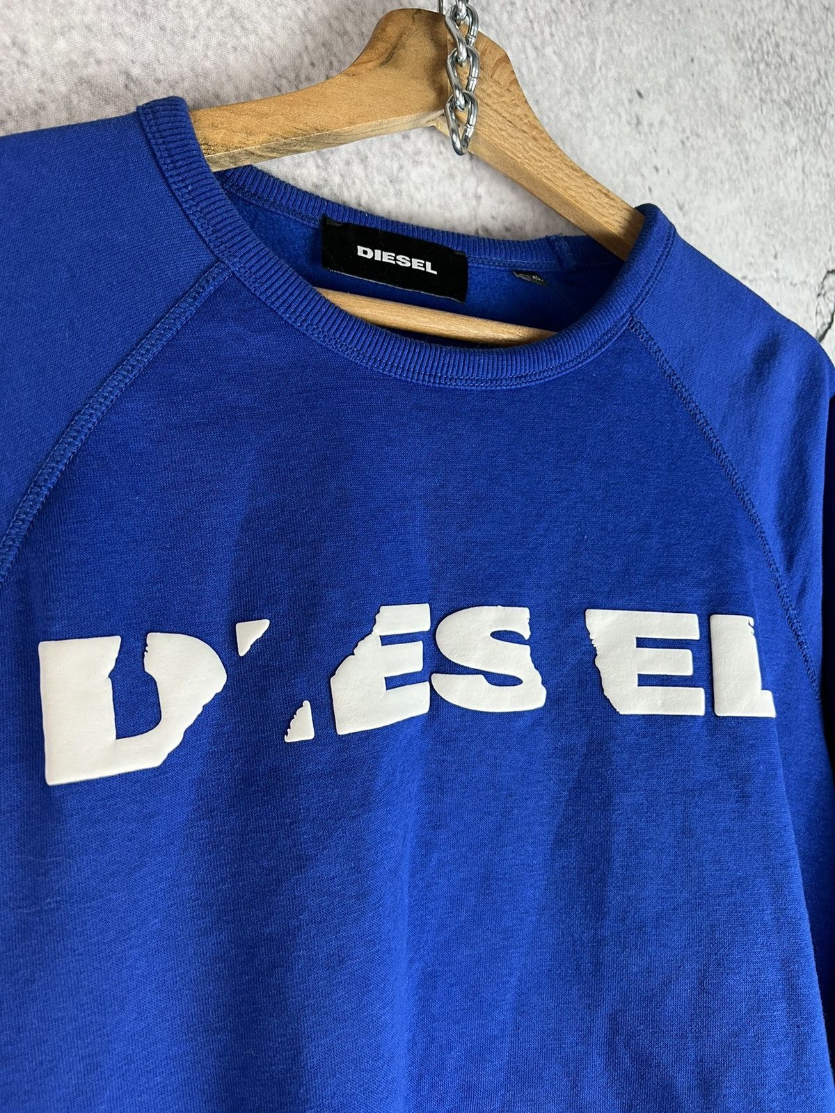 Diesel Diesel distressed logo sweatshirt Size US XL / EU 56 / 4 - 3 Thumbnail