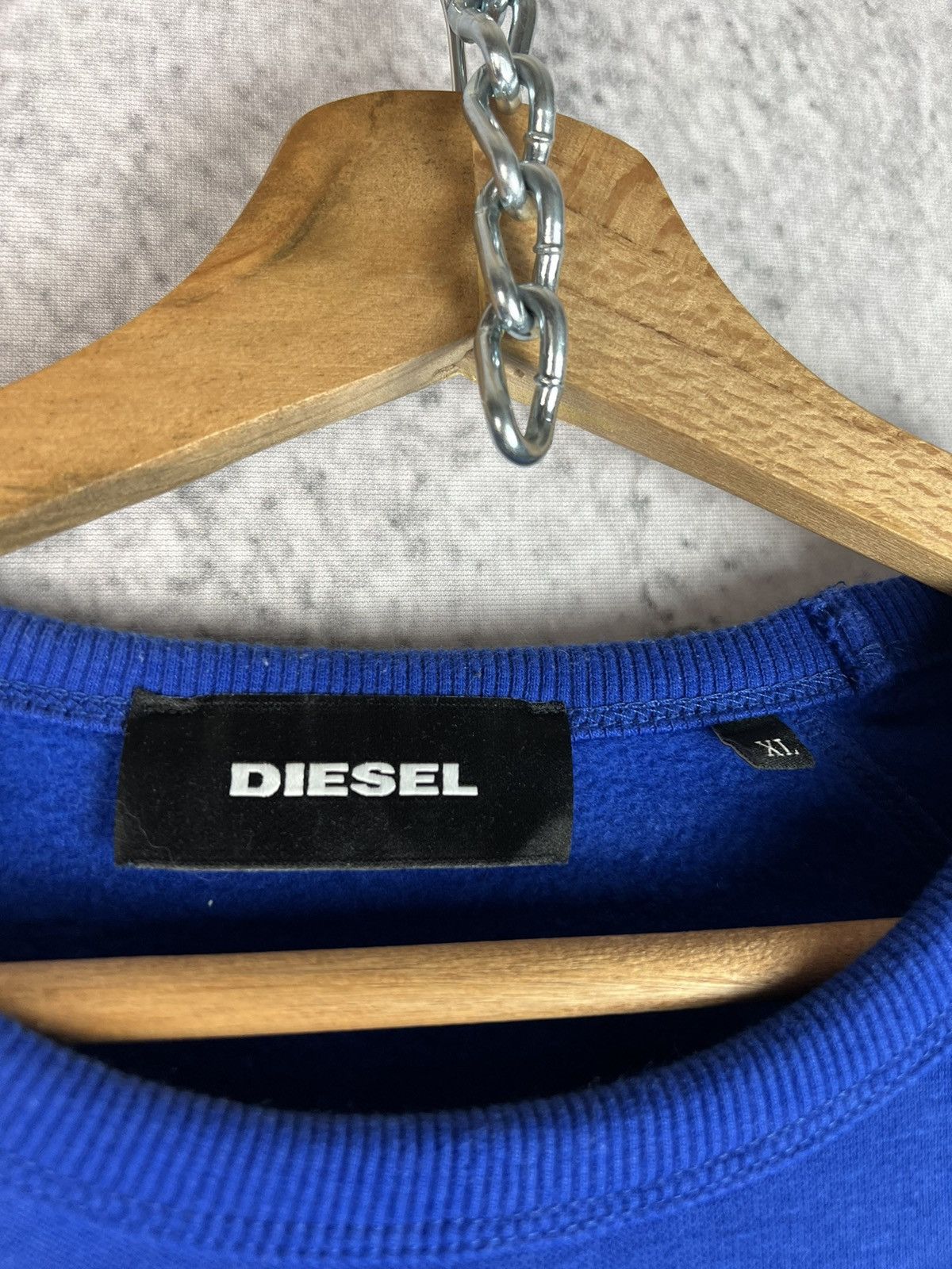 Diesel Diesel distressed logo sweatshirt Size US XL / EU 56 / 4 - 4 Thumbnail