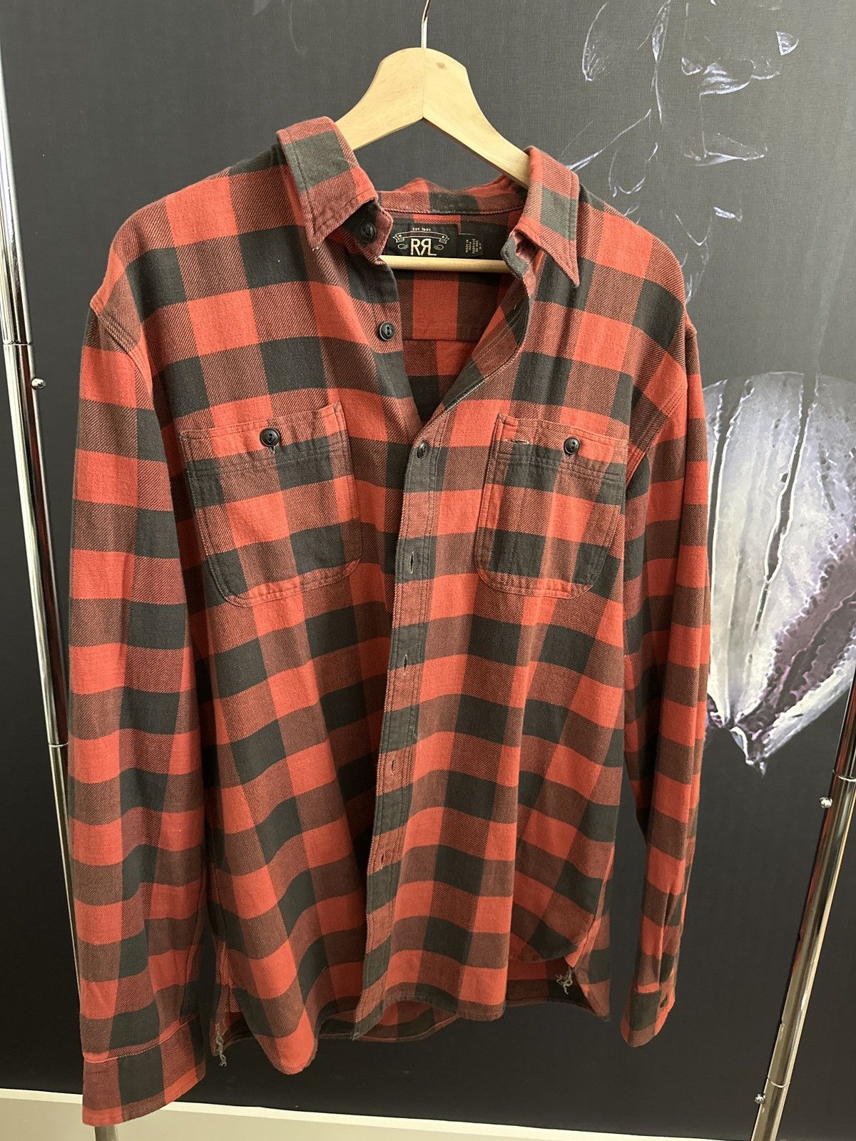 RRL Ralph Lauren RRL Twill Workshirt Size US L / EU 52-54 / 3 - 1 Thumbnail