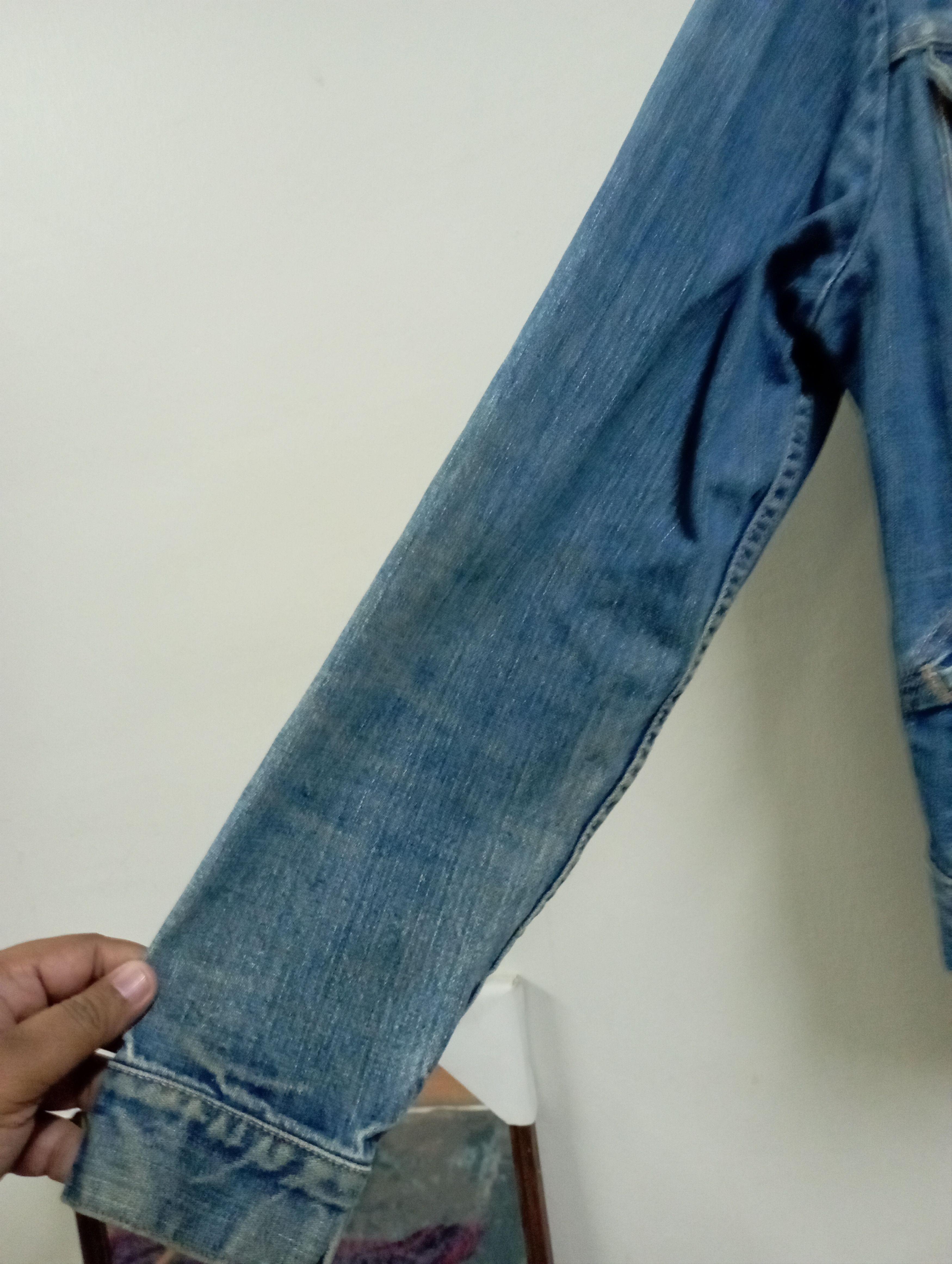 Wrangler Vintage Maverick Blue Bell Made InUSA Denim Trucker Jacket Size US S / EU 44-46 / 1 - 12 Thumbnail