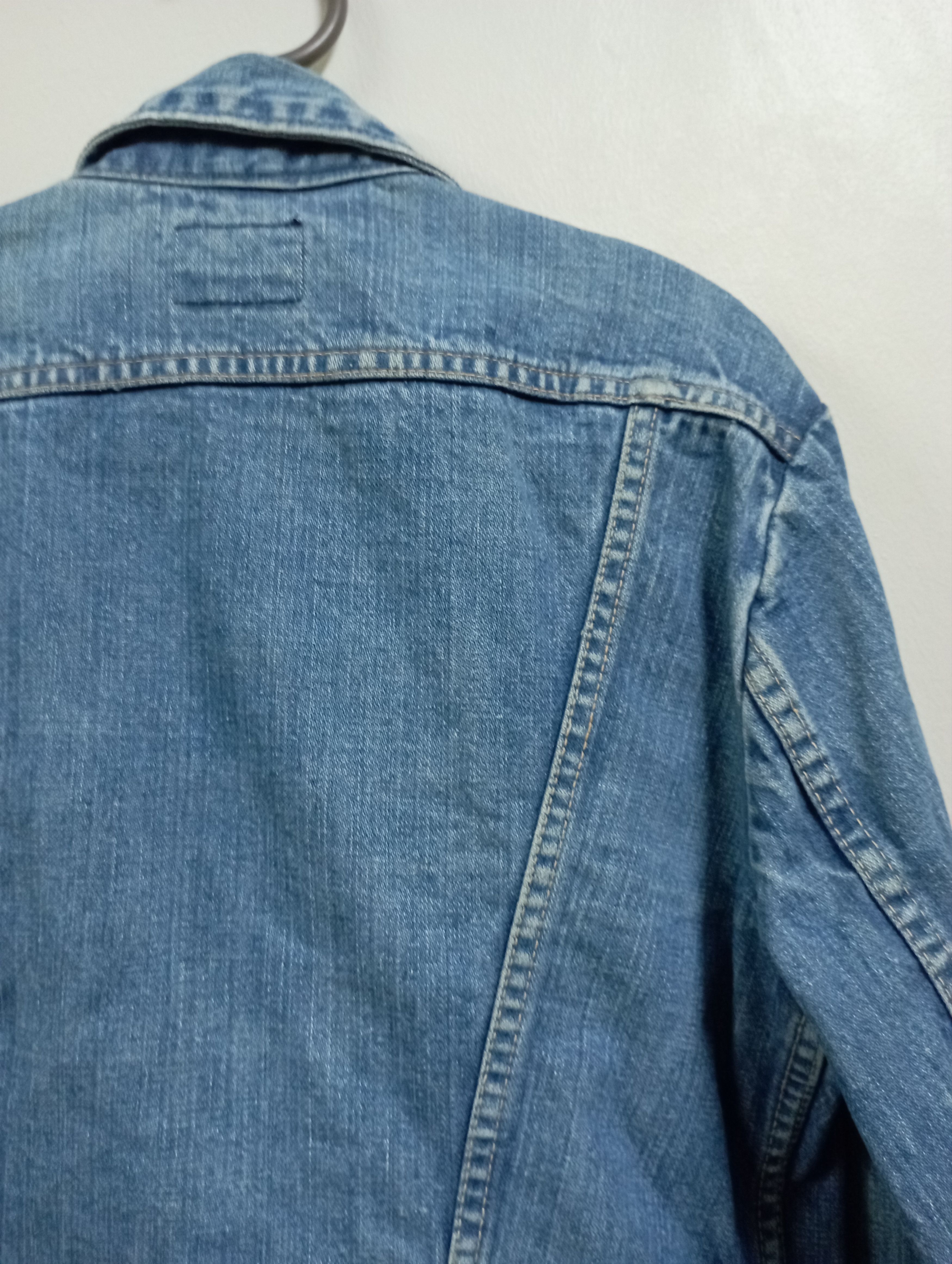 Wrangler Vintage Maverick Blue Bell Made InUSA Denim Trucker Jacket Size US S / EU 44-46 / 1 - 15 Thumbnail