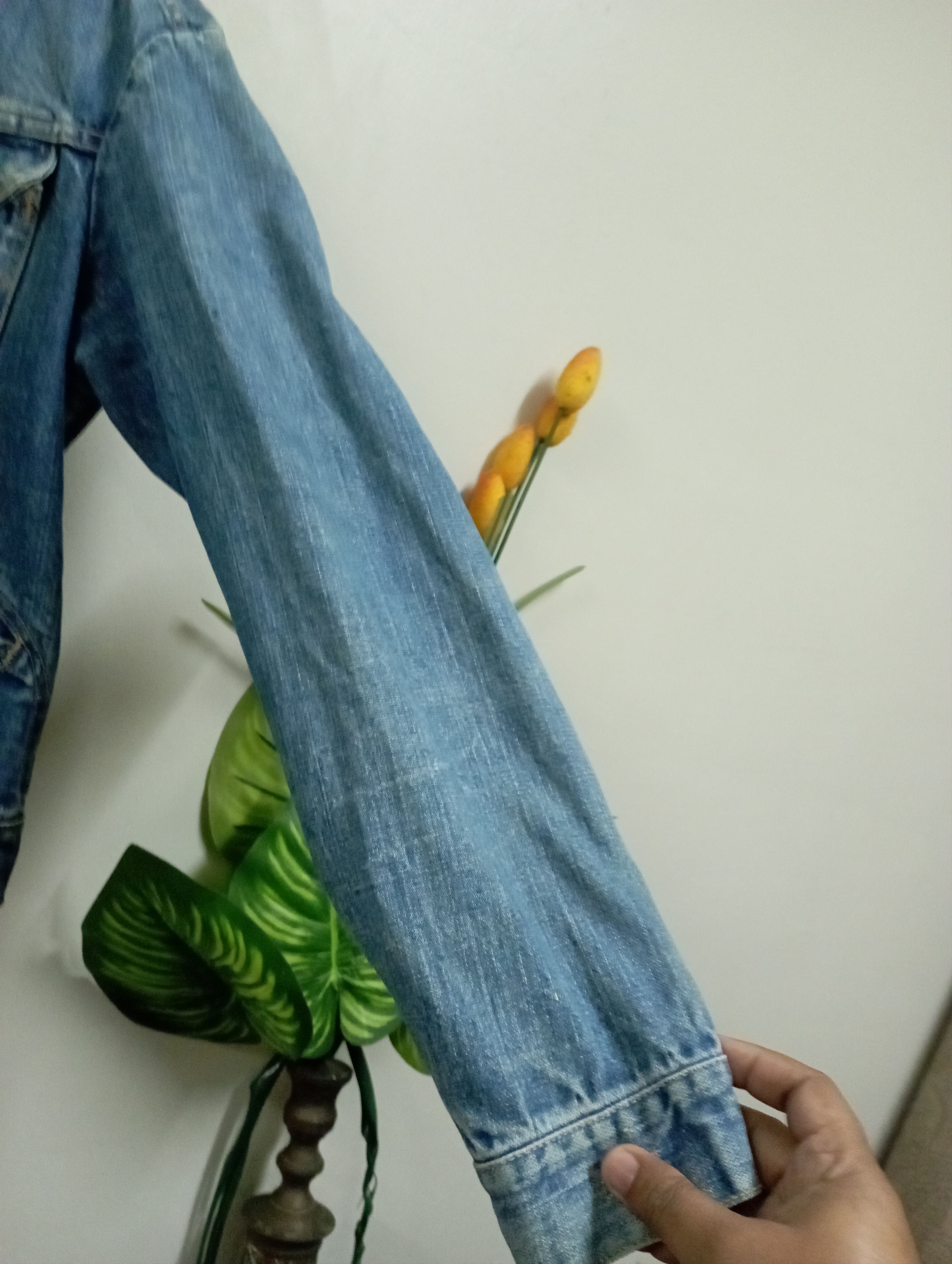 Wrangler Vintage Maverick Blue Bell Made InUSA Denim Trucker Jacket Size US S / EU 44-46 / 1 - 3 Thumbnail