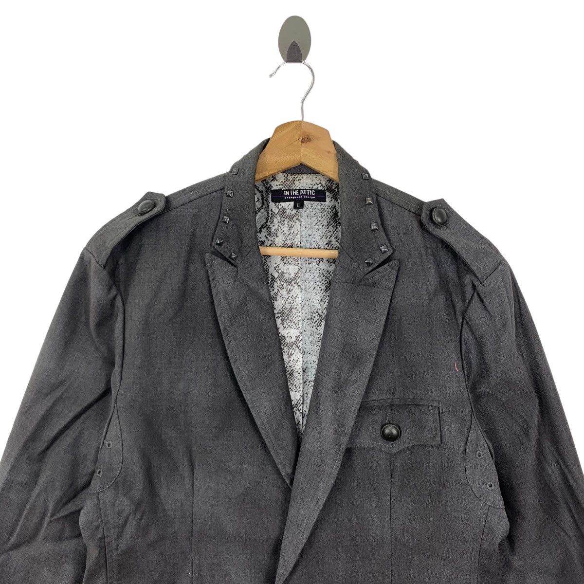 If Six Was Nine × In The Attic Vintage In The Attic Famous Brand Button Jacket Detroit Size US L / EU 52-54 / 3 - 2 Thumbnail
