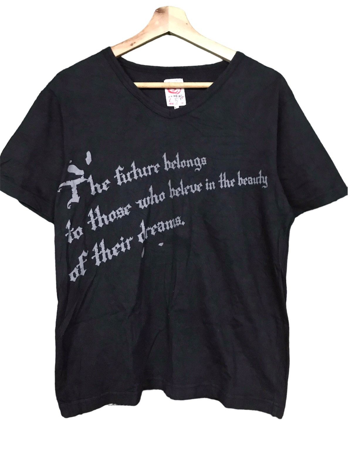 If Six Was Nine Tshirt Short Sleeve V neck Pullover Size US S / EU 44-46 / 1 - 1 Thumbnail