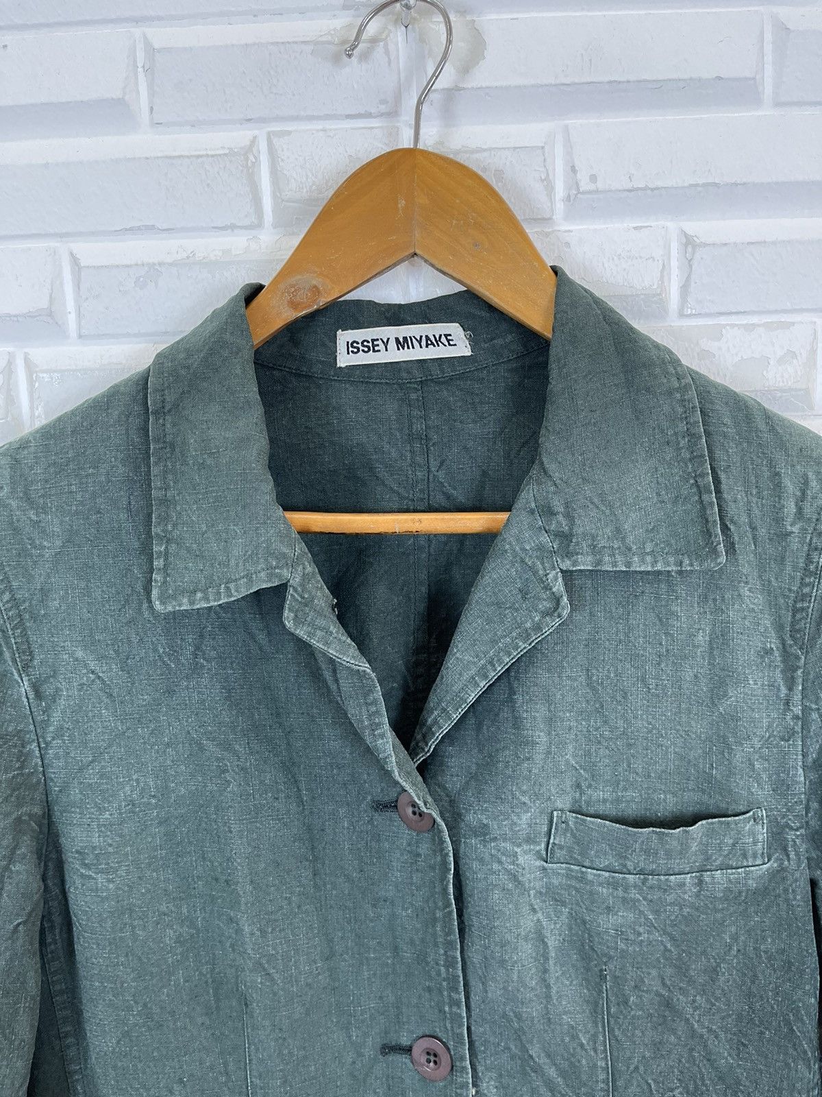 Issey Miyake × Vintage 💰BINDING OFFER 💸 80’s ISSEY MIYAKE PARIS LABEL Size US S / EU 44-46 / 1 - 2 Thumbnail