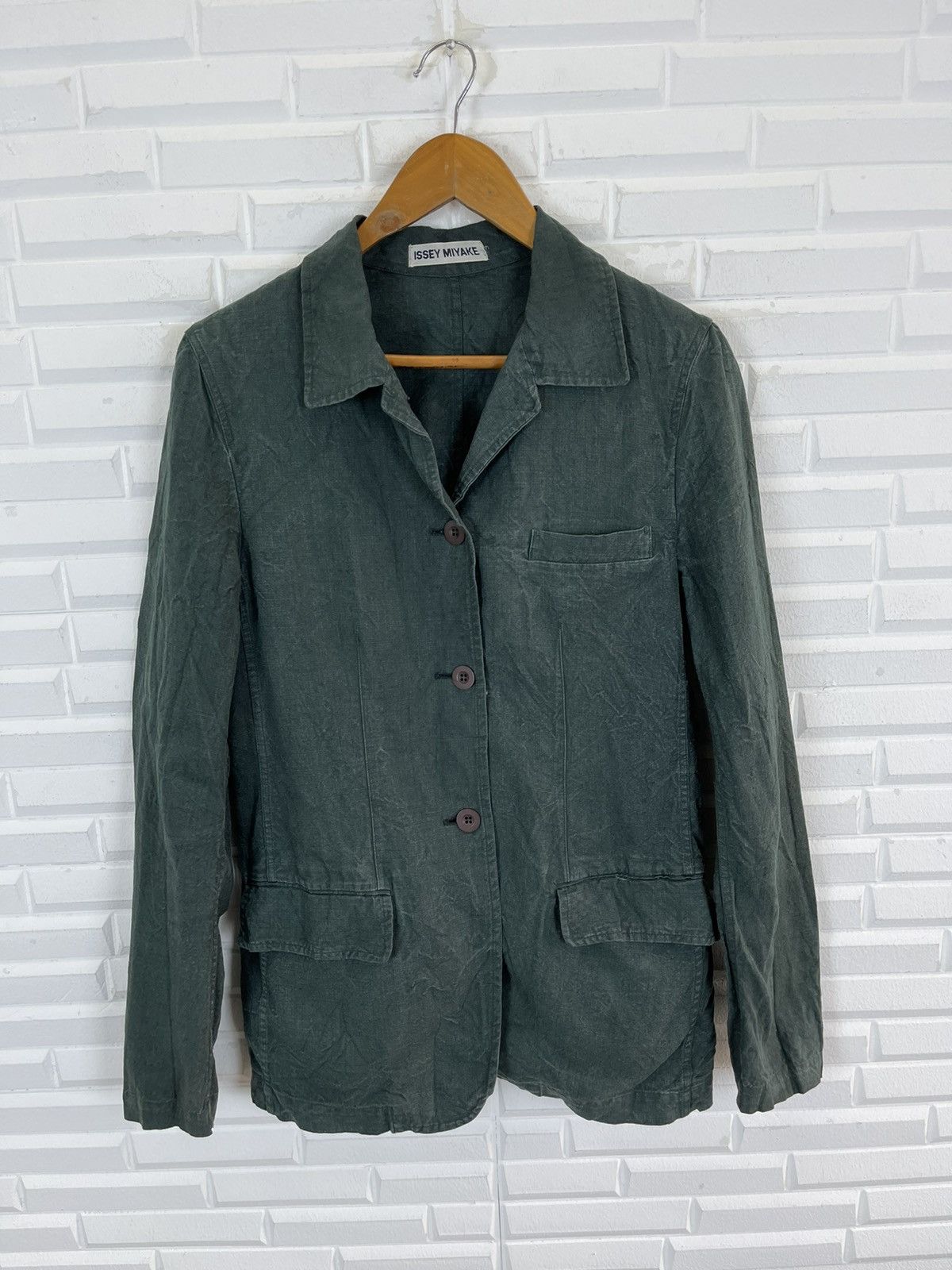 Issey Miyake × Vintage 💰BINDING OFFER 💸 80’s ISSEY MIYAKE PARIS LABEL Size US S / EU 44-46 / 1 - 1 Thumbnail
