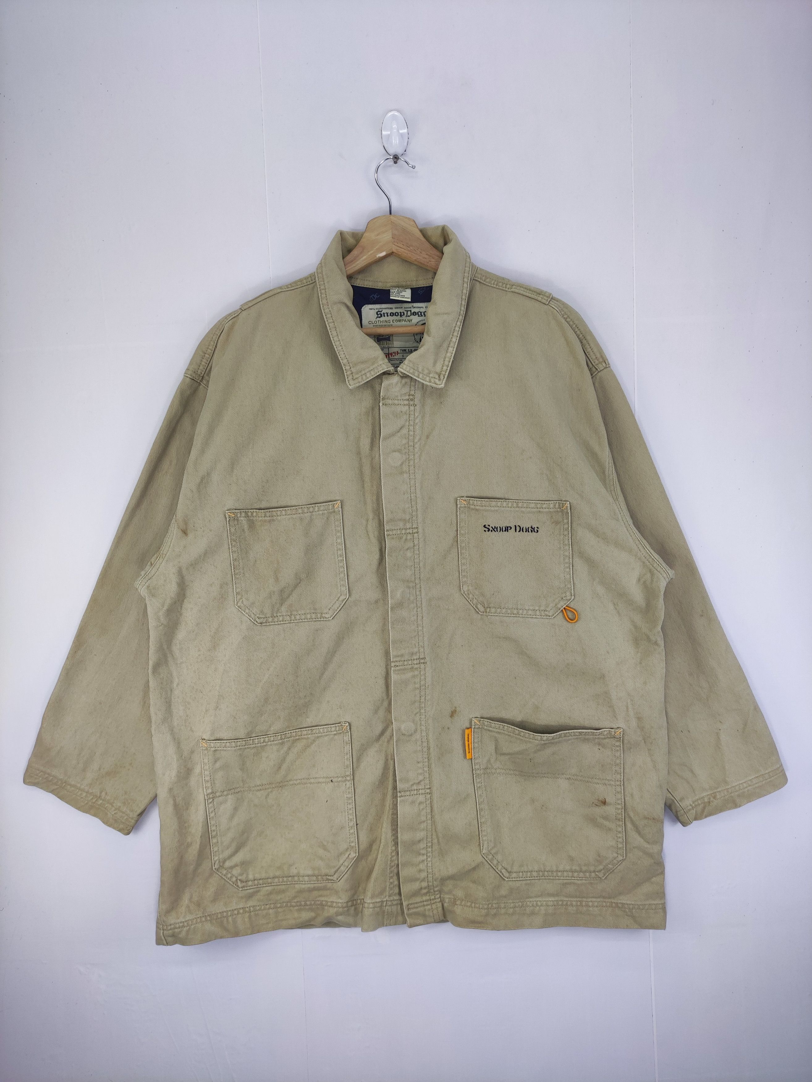 Snoop Dogg Vintage Snoop Dogg Chore Jacket Size US XL / EU 56 / 4 - 1 Thumbnail