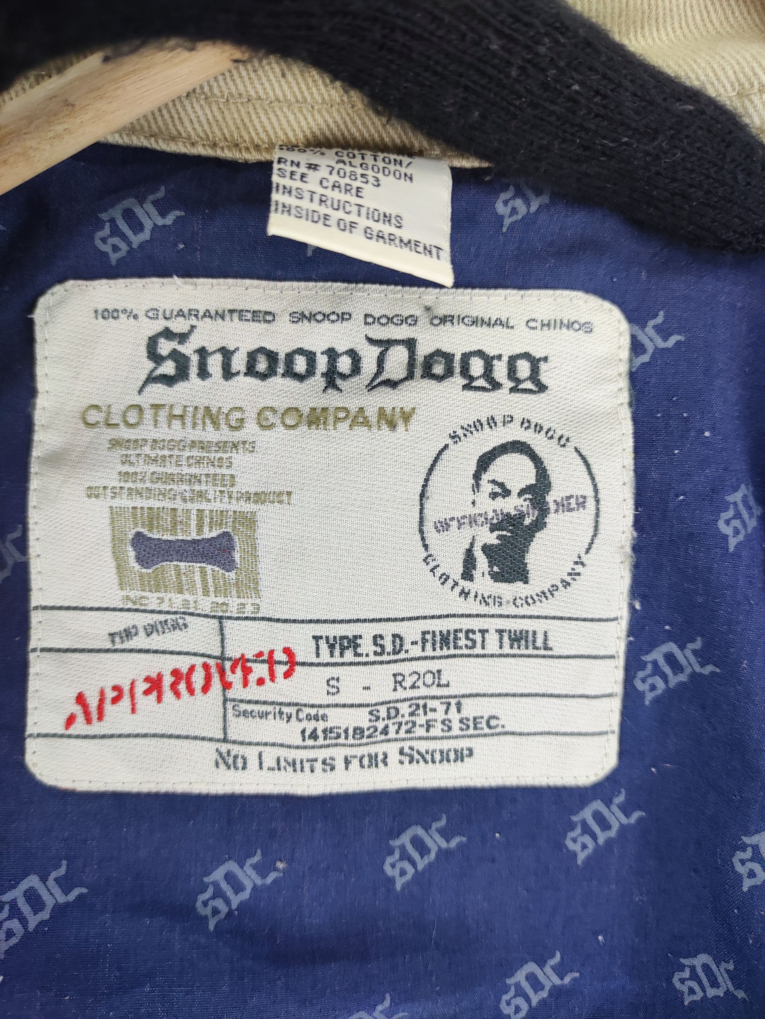 Snoop Dogg Vintage Snoop Dogg Chore Jacket Size US XL / EU 56 / 4 - 10 Thumbnail
