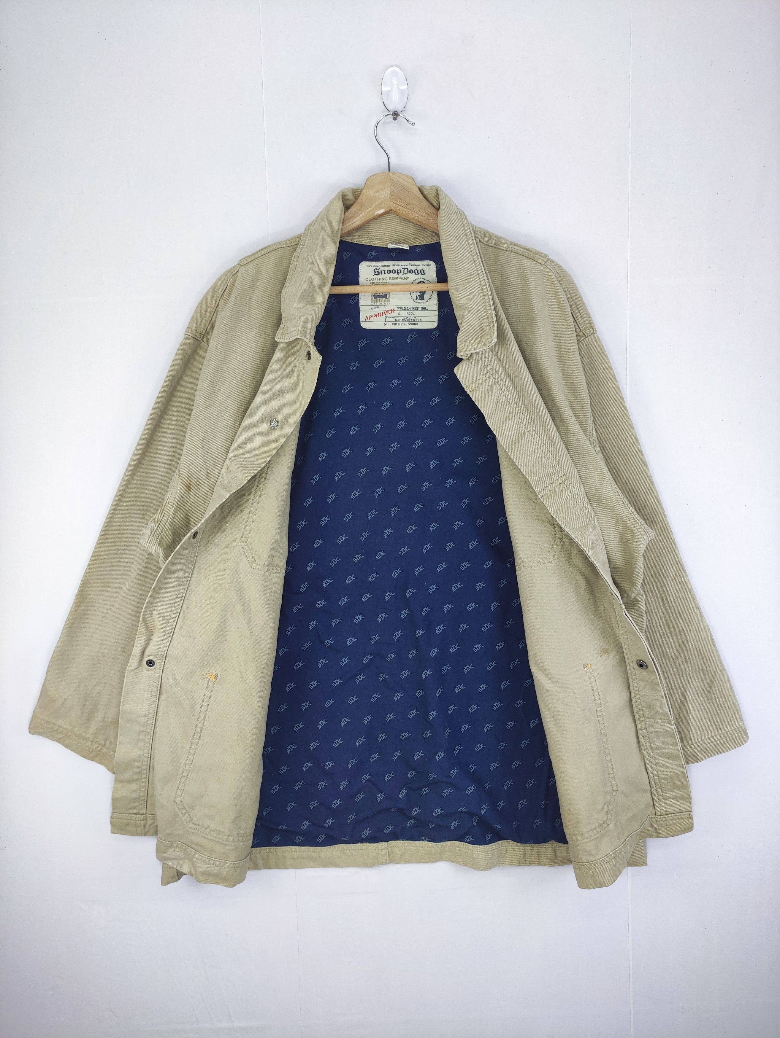 Snoop Dogg Vintage Snoop Dogg Chore Jacket Size US XL / EU 56 / 4 - 9 Thumbnail
