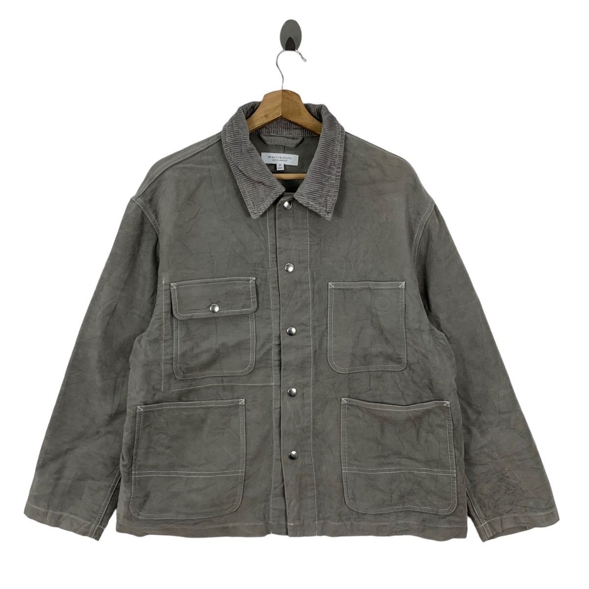 United Arrows Vintage Japanese Brand United Arrows Chore Jacket Size US M / EU 48-50 / 2 - 1 Thumbnail