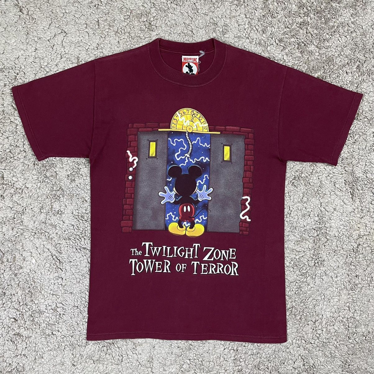 Disney Vintage Mickey Mouse The Twillight Zone Tower of Zero Size US M / EU 48-50 / 2 - 1 Thumbnail