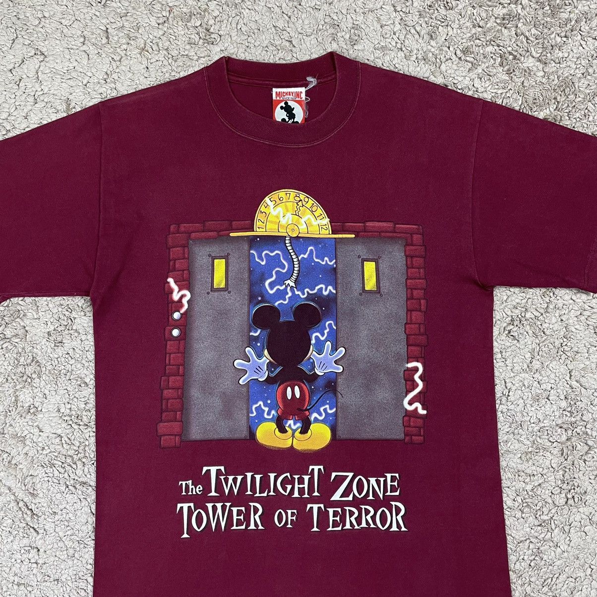 Disney Vintage Mickey Mouse The Twillight Zone Tower of Zero Size US M / EU 48-50 / 2 - 5 Thumbnail
