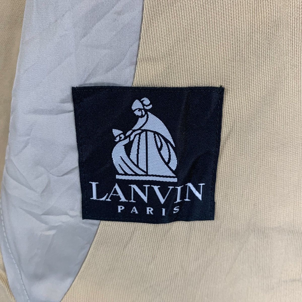Lanvin × Vintage Vintage LANVIN Paris Fashion Designer Blazer Coat Jacket Size US L / EU 52-54 / 3 - 6 Thumbnail