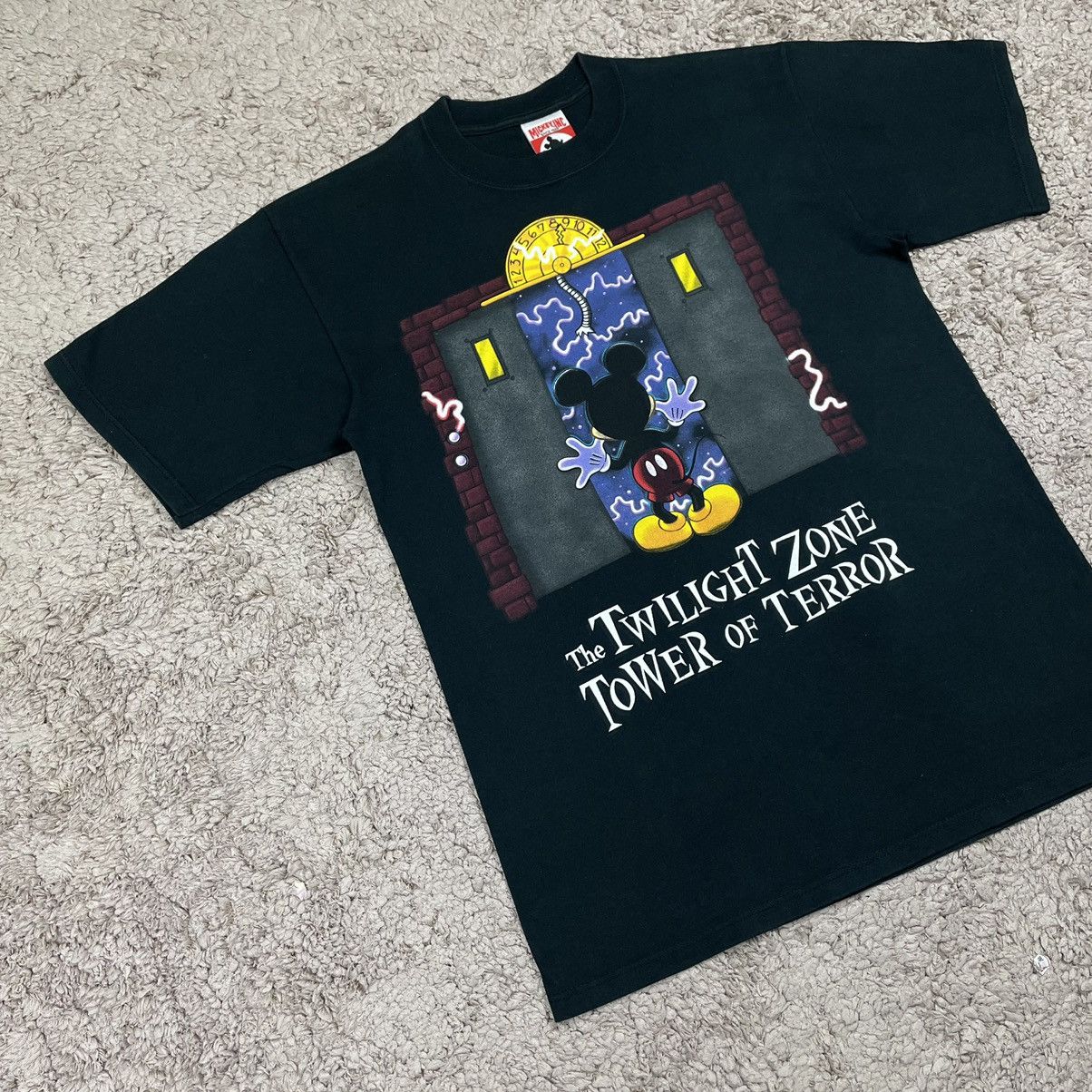 Disney Vintage Mickey Mouse The Twilight Zone Tower Of Terror Size US M / EU 48-50 / 2 - 3 Thumbnail