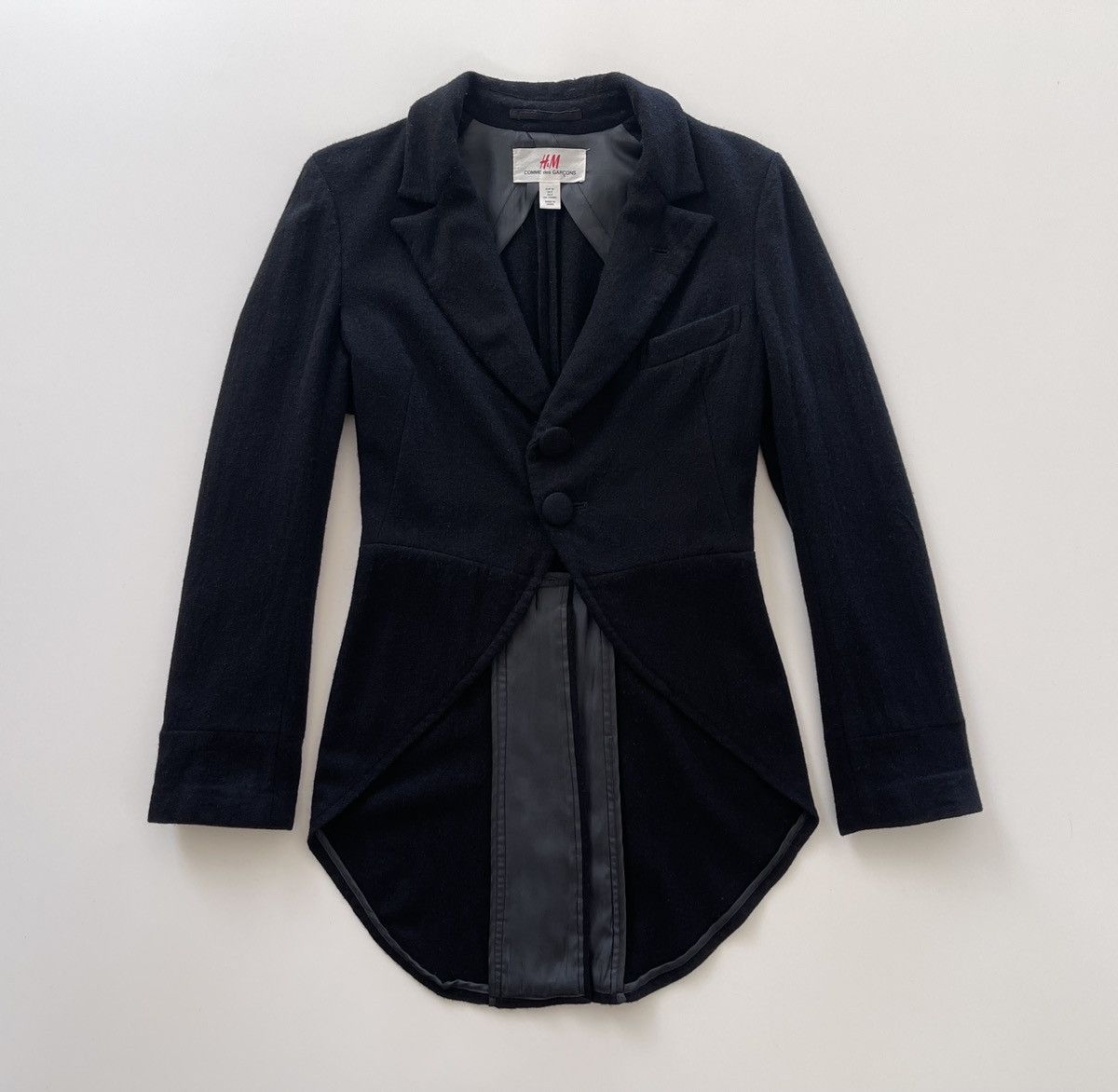 Comme des Garcons × H&M Comme Des Garcons Rei Kawakubo Wool Hair Jacket Size M / US 6-8 / IT 42-44 - 6 Thumbnail