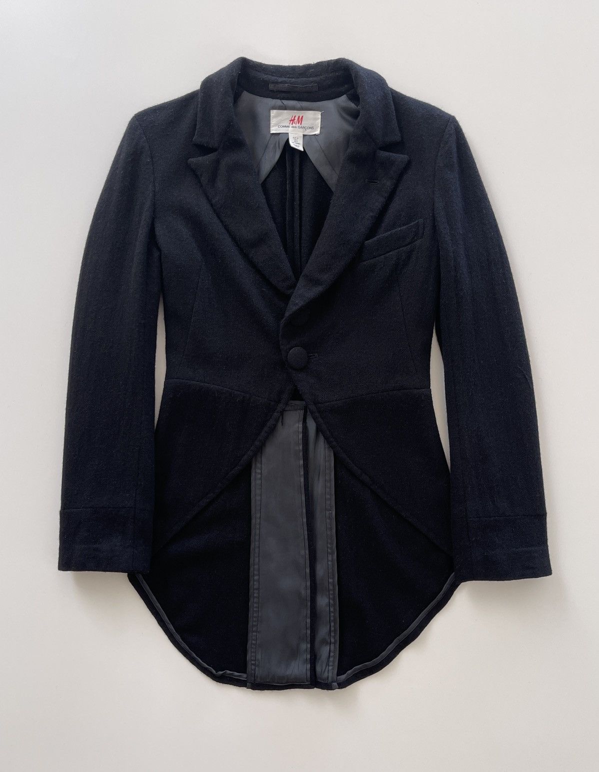 Comme des Garcons × H&M Comme Des Garcons Rei Kawakubo Wool Hair Jacket Size M / US 6-8 / IT 42-44 - 9 Thumbnail