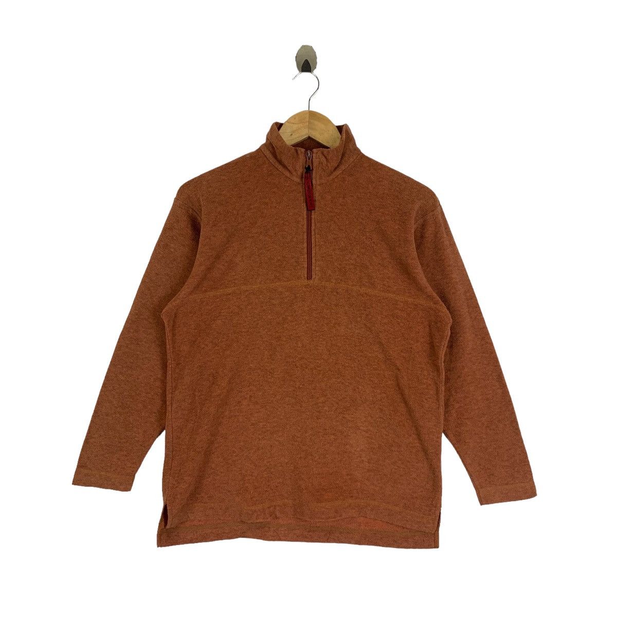 Jack Wolfskin × Vintage JACK WOLFSKIN Outdoor Sport Fleece Half Zipper Long Sleeve Size L / US 10 / IT 46 - 1 Thumbnail