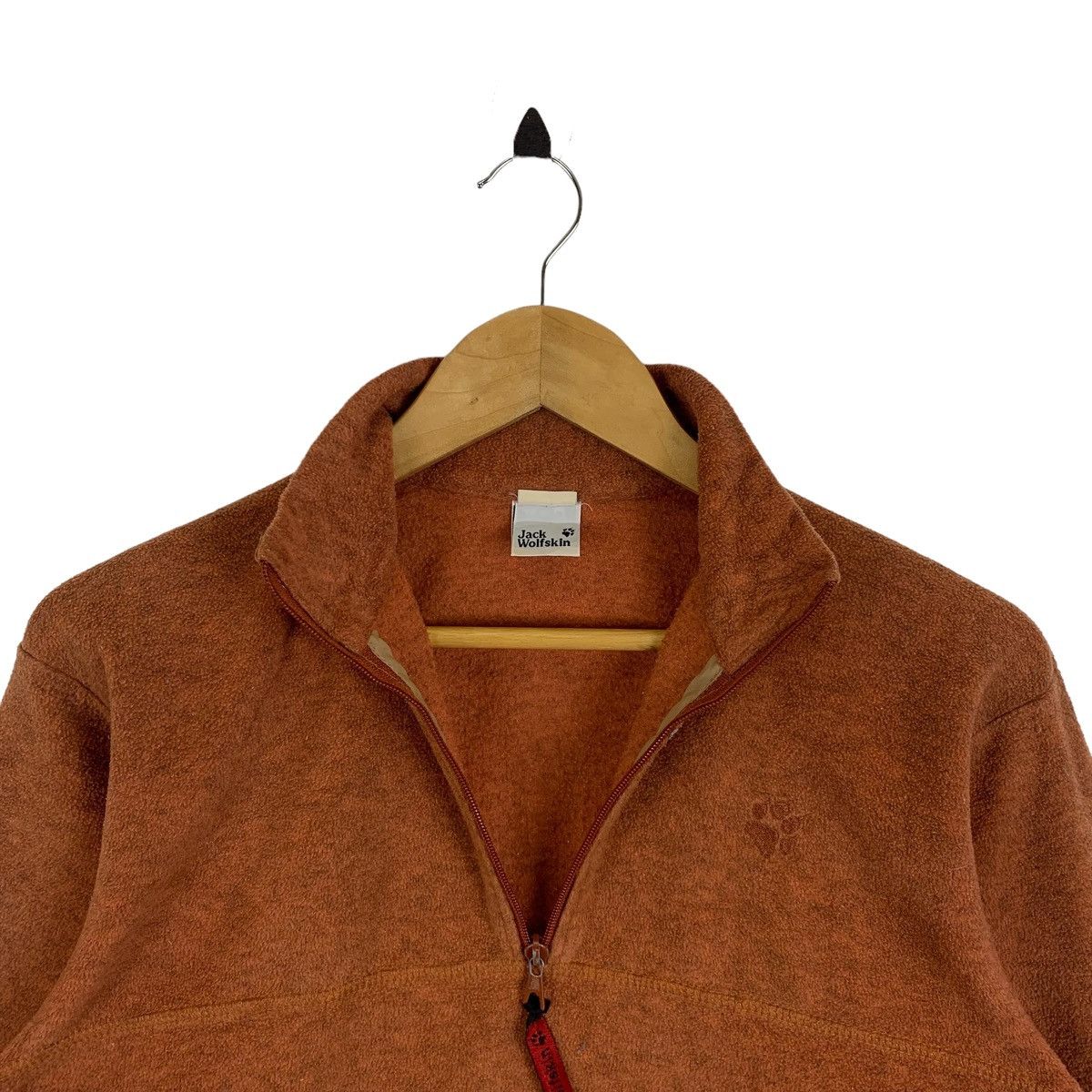Jack Wolfskin × Vintage JACK WOLFSKIN Outdoor Sport Fleece Half Zipper Long Sleeve Size L / US 10 / IT 46 - 8 Thumbnail