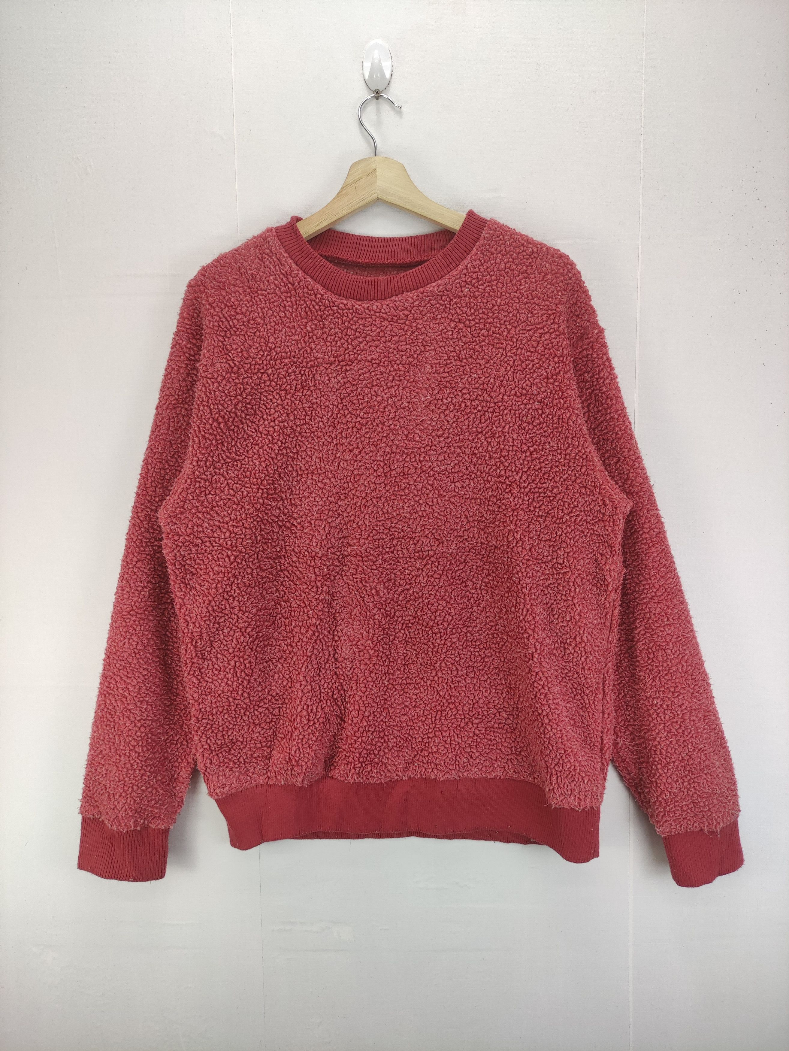 Japanese Brand Vintage Camp7 Fleece Sweater Jumper Size US M / EU 48-50 / 2 - 1 Thumbnail