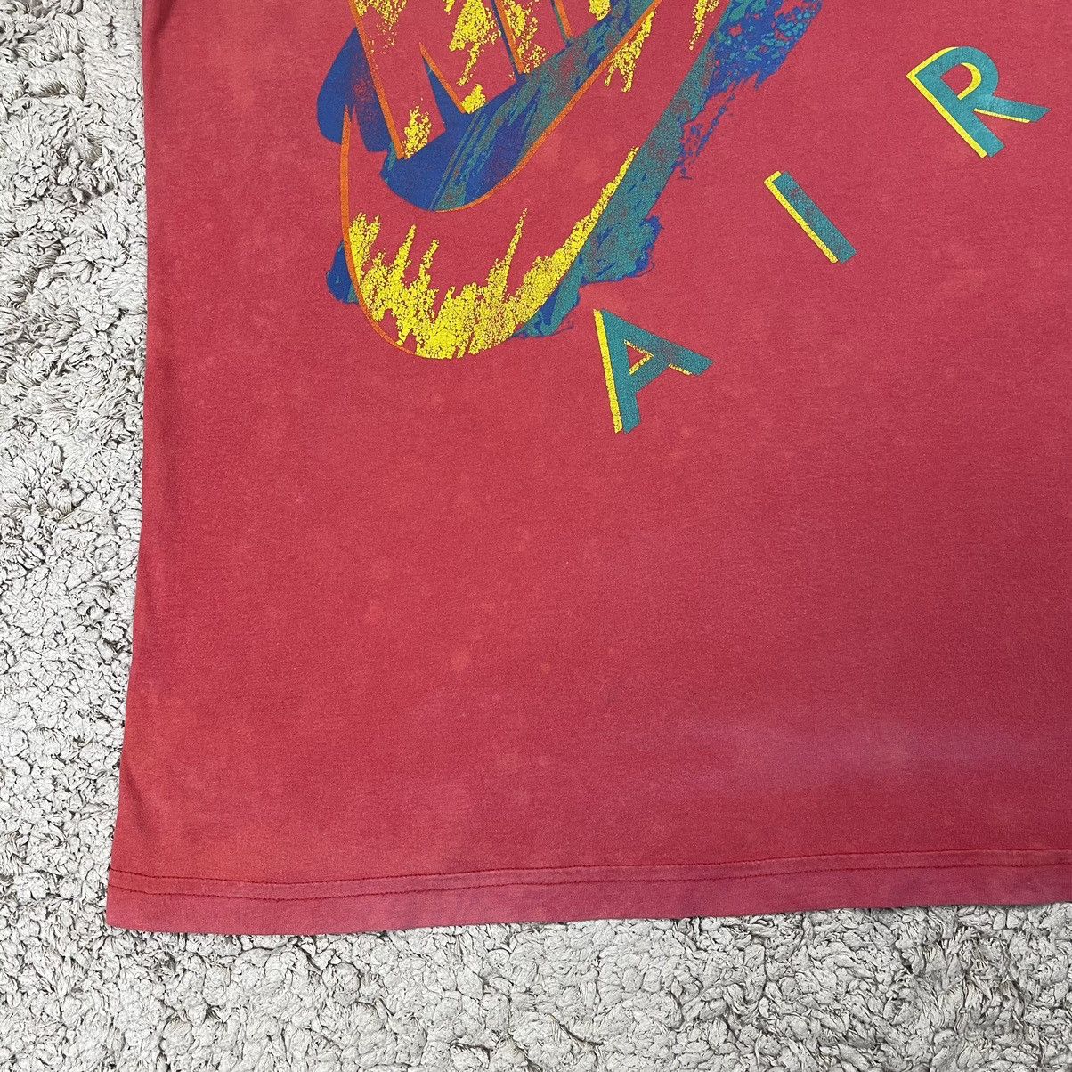 Nike × Vintage Vintage Nike Big Swoosh T-shirt Size US XL / EU 56 / 4 - 11 Thumbnail