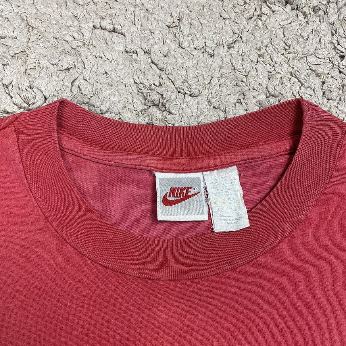 Nike × Vintage Vintage Nike Big Swoosh T-shirt Size US XL / EU 56 / 4 - 10 Thumbnail
