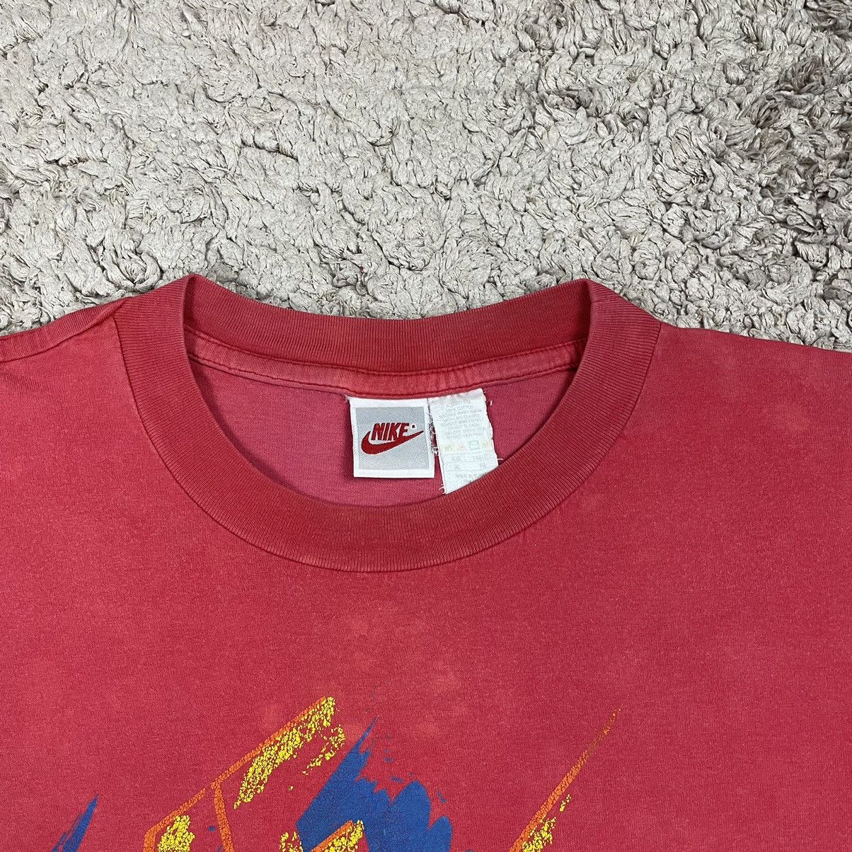 Nike × Vintage Vintage Nike Big Swoosh T-shirt Size US XL / EU 56 / 4 - 6 Thumbnail