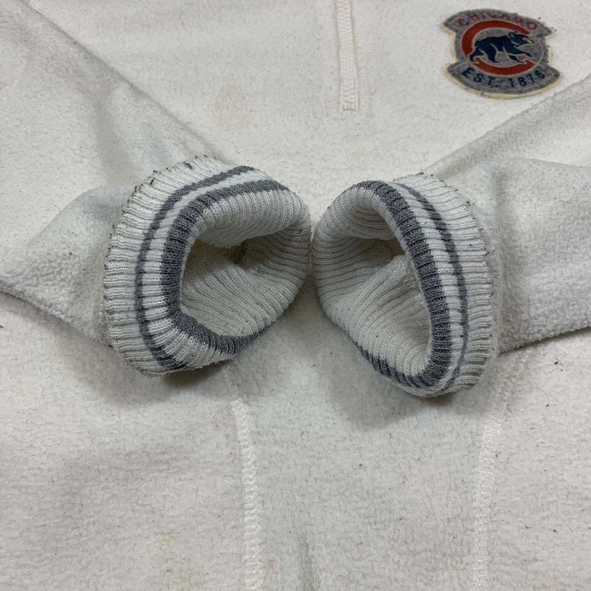 MLB Vintage CHICAGO BEARS Mlb Fleece Half Zipper Sweatshirt Size US S / EU 44-46 / 1 - 11 Thumbnail