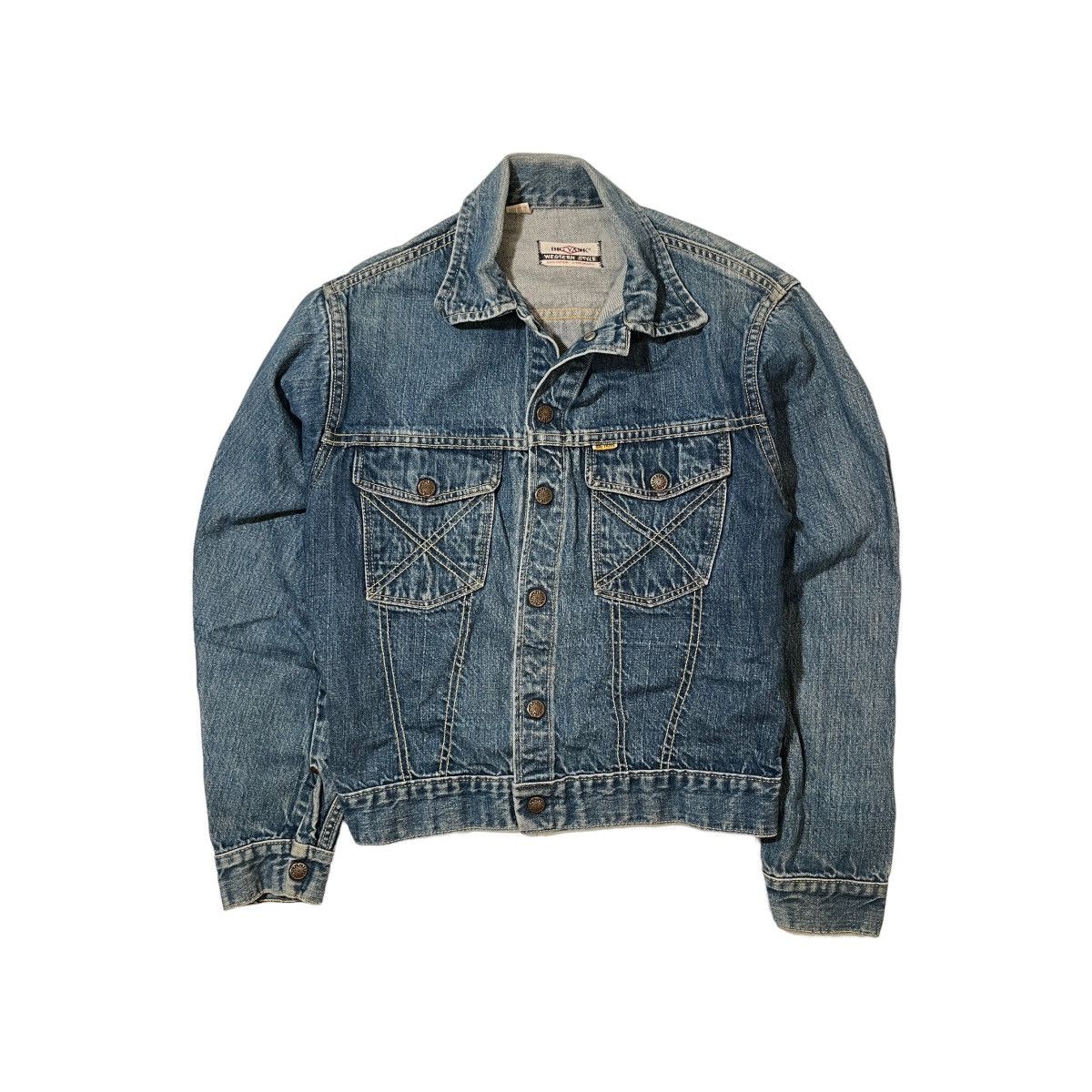 Other 60s Big Yank Selvedge Western Style Denim Jacket Size US S / EU 44-46 / 1 - 1 Thumbnail