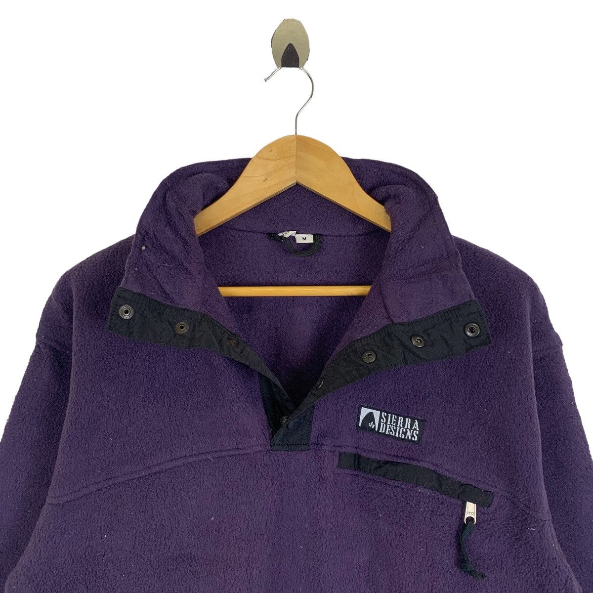 Sierra Designs × Vintage SIERRA DESIGNS Outdoor Sport Fleece Half Zipper Sweatshirt Size US M / EU 48-50 / 2 - 9 Thumbnail