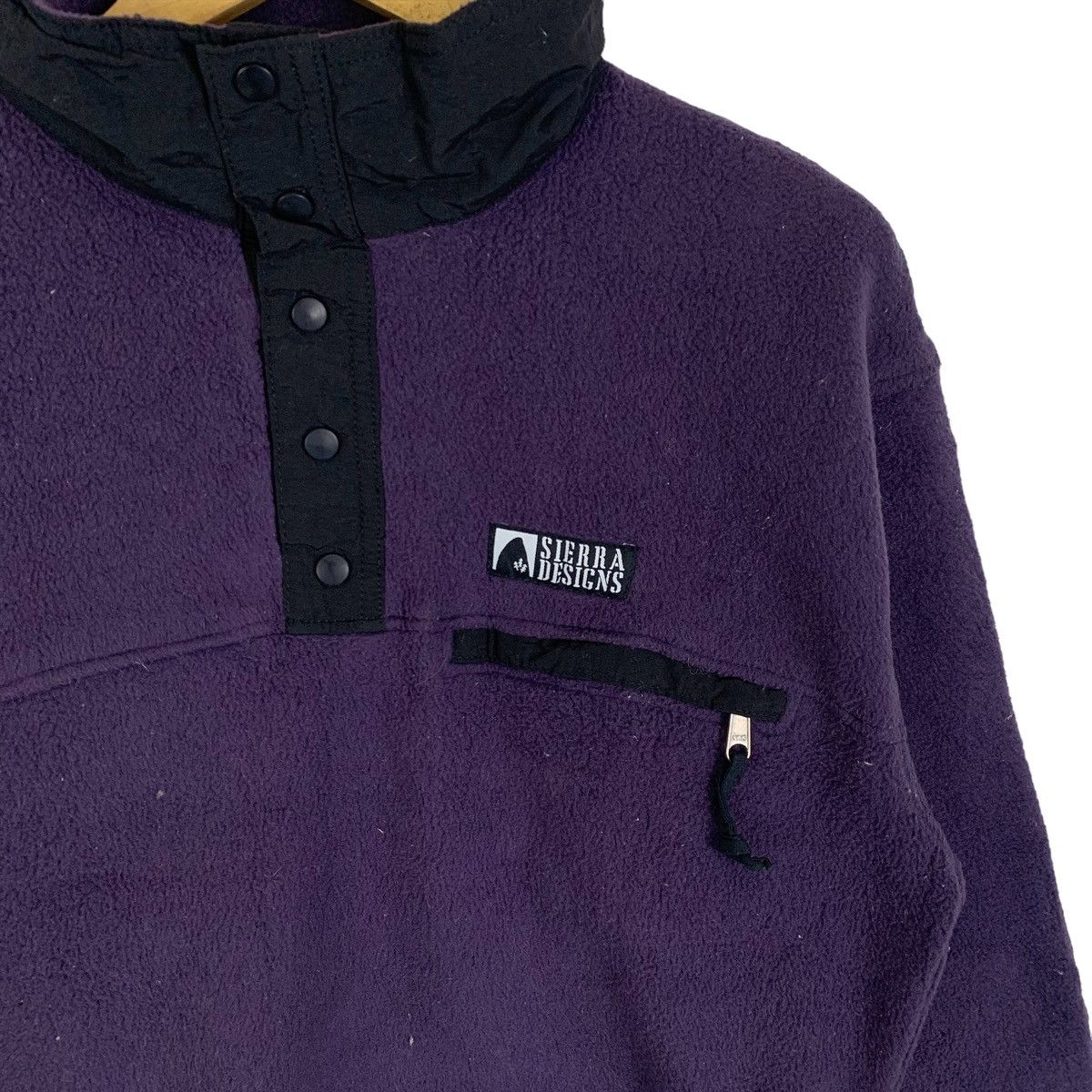 Sierra Designs × Vintage SIERRA DESIGNS Outdoor Sport Fleece Half Zipper Sweatshirt Size US M / EU 48-50 / 2 - 11 Thumbnail