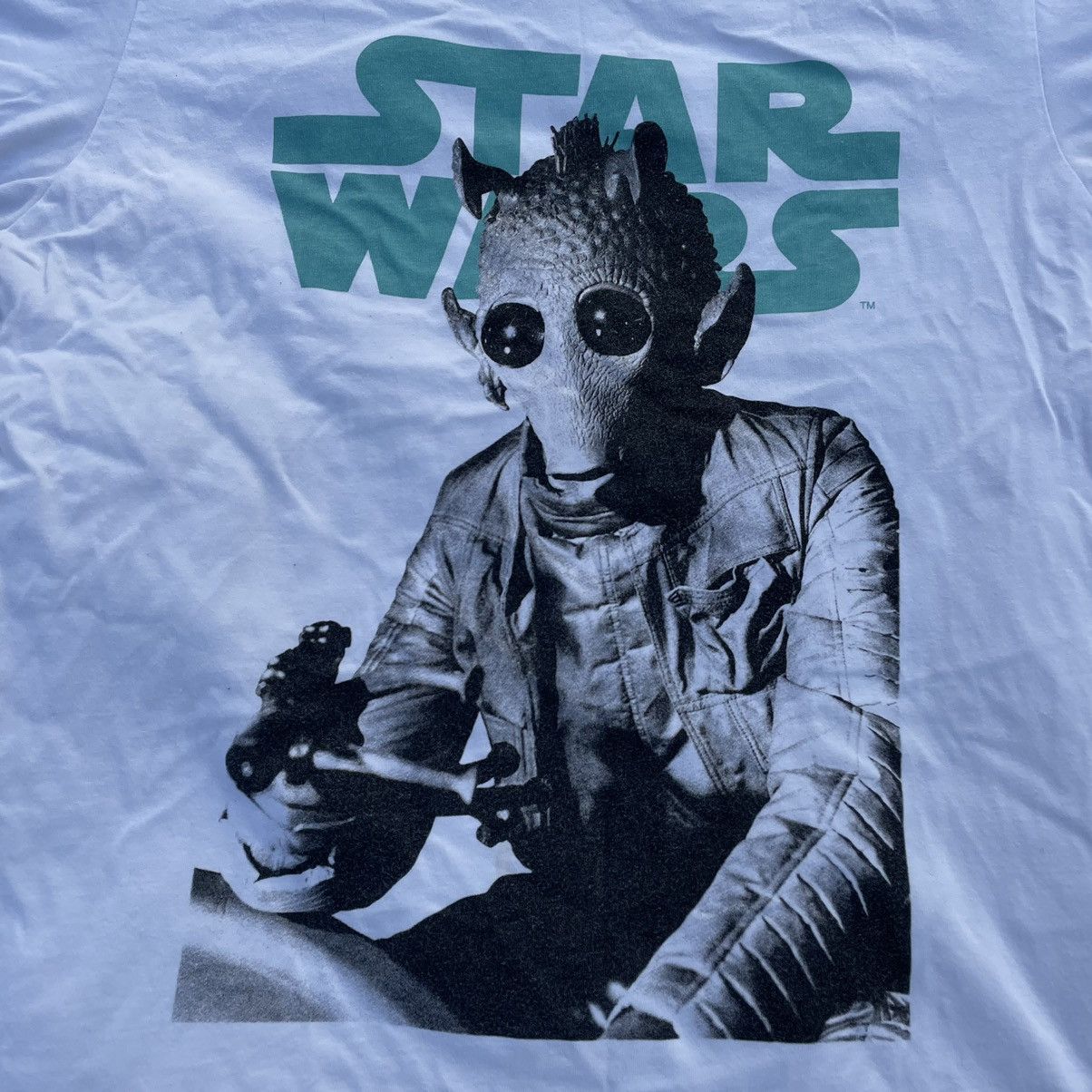 Vintage Vintage 90s Star Wars Graphic Tee Sun Faded Streetwear M Size US M / EU 48-50 / 2 - 4 Thumbnail