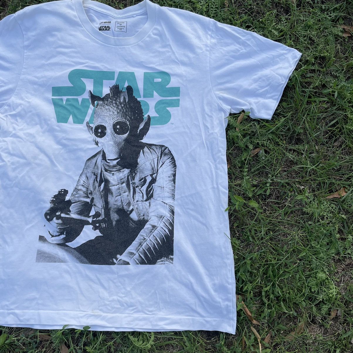 Vintage Vintage 90s Star Wars Graphic Tee Sun Faded Streetwear M Size US M / EU 48-50 / 2 - 2 Thumbnail