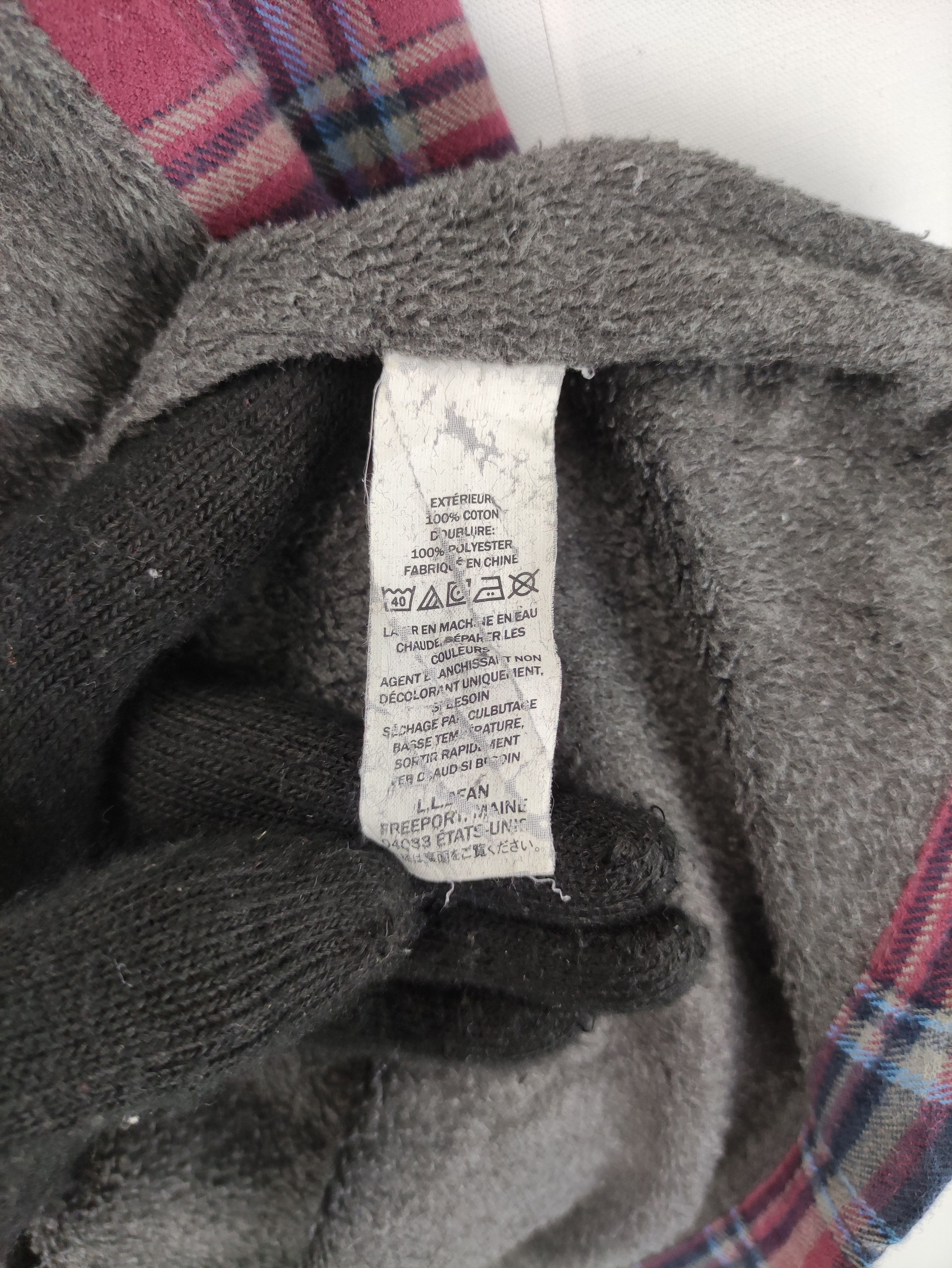 L.L. Bean Vintage L.L.Bean Flannel Lining Fleece Button Up Size US M / EU 48-50 / 2 - 7 Thumbnail
