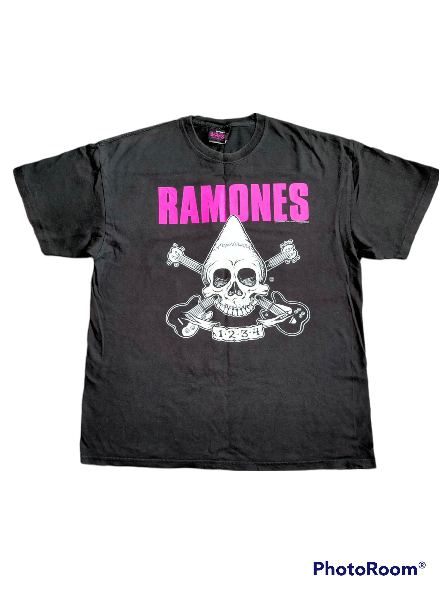 image of 2006 Ramones Band Tees Tee in Black, Men's (Size Large)
