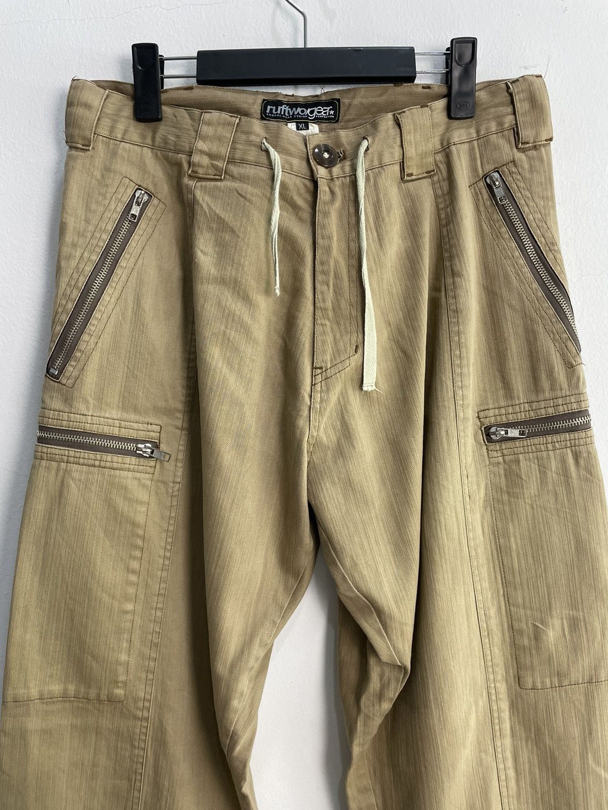 Japanese Brand ❌Last Drop❌cargo Pants Multipocket like kanye west Size US 31 - 2 Thumbnail
