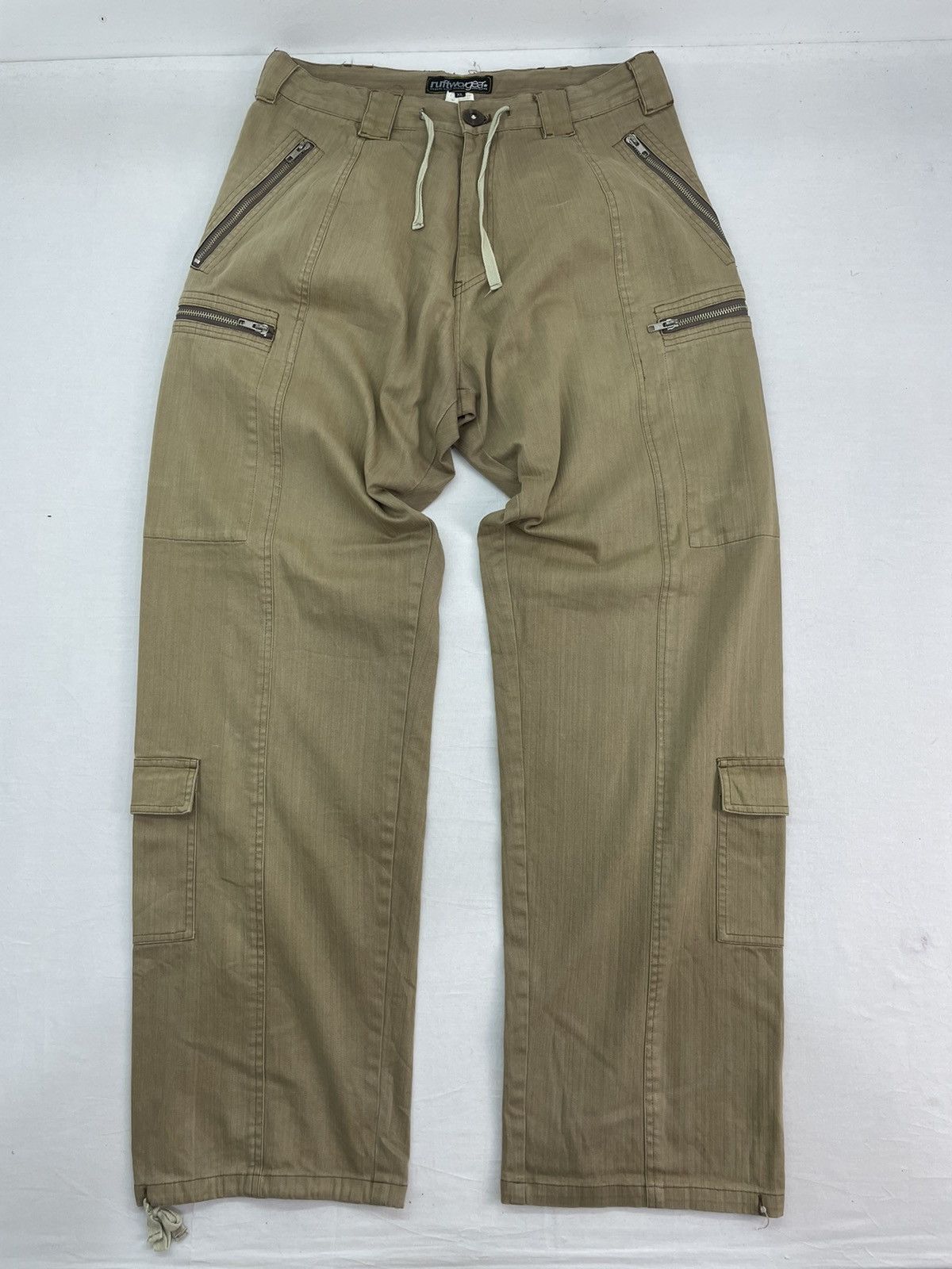 Japanese Brand ❌Last Drop❌cargo Pants Multipocket like kanye west Size US 31 - 7 Thumbnail