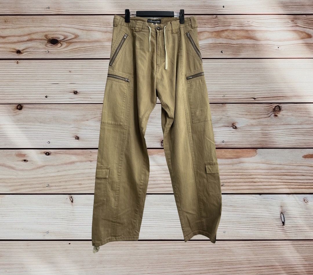 Japanese Brand ❌Last Drop❌cargo Pants Multipocket like kanye west Size US 31 - 1 Thumbnail