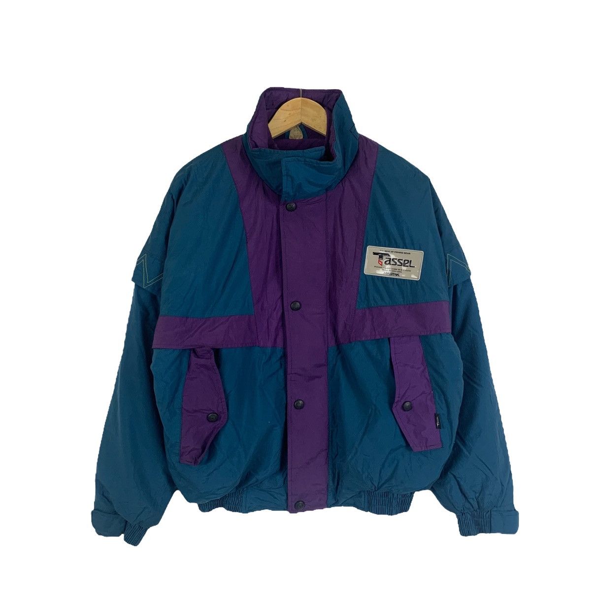 Vintage Vintage TASSEL Fishing Gear Outdoor Sportswear Bomber Jacket Size US L / EU 52-54 / 3 - 1 Thumbnail