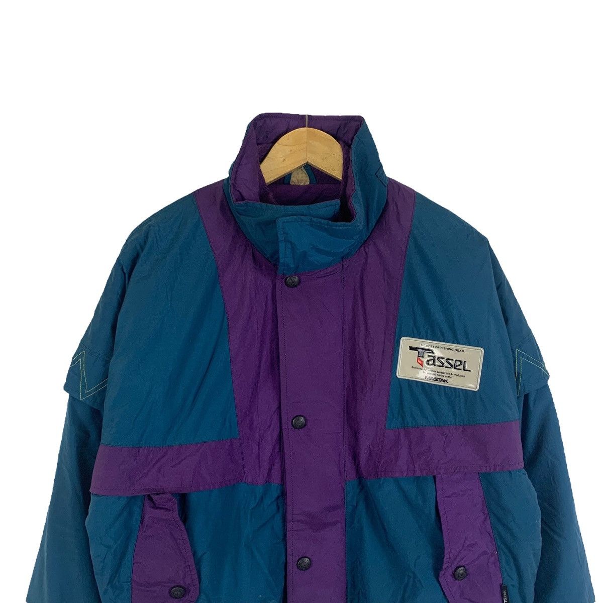 Vintage Vintage TASSEL Fishing Gear Outdoor Sportswear Bomber Jacket Size US L / EU 52-54 / 3 - 5 Thumbnail
