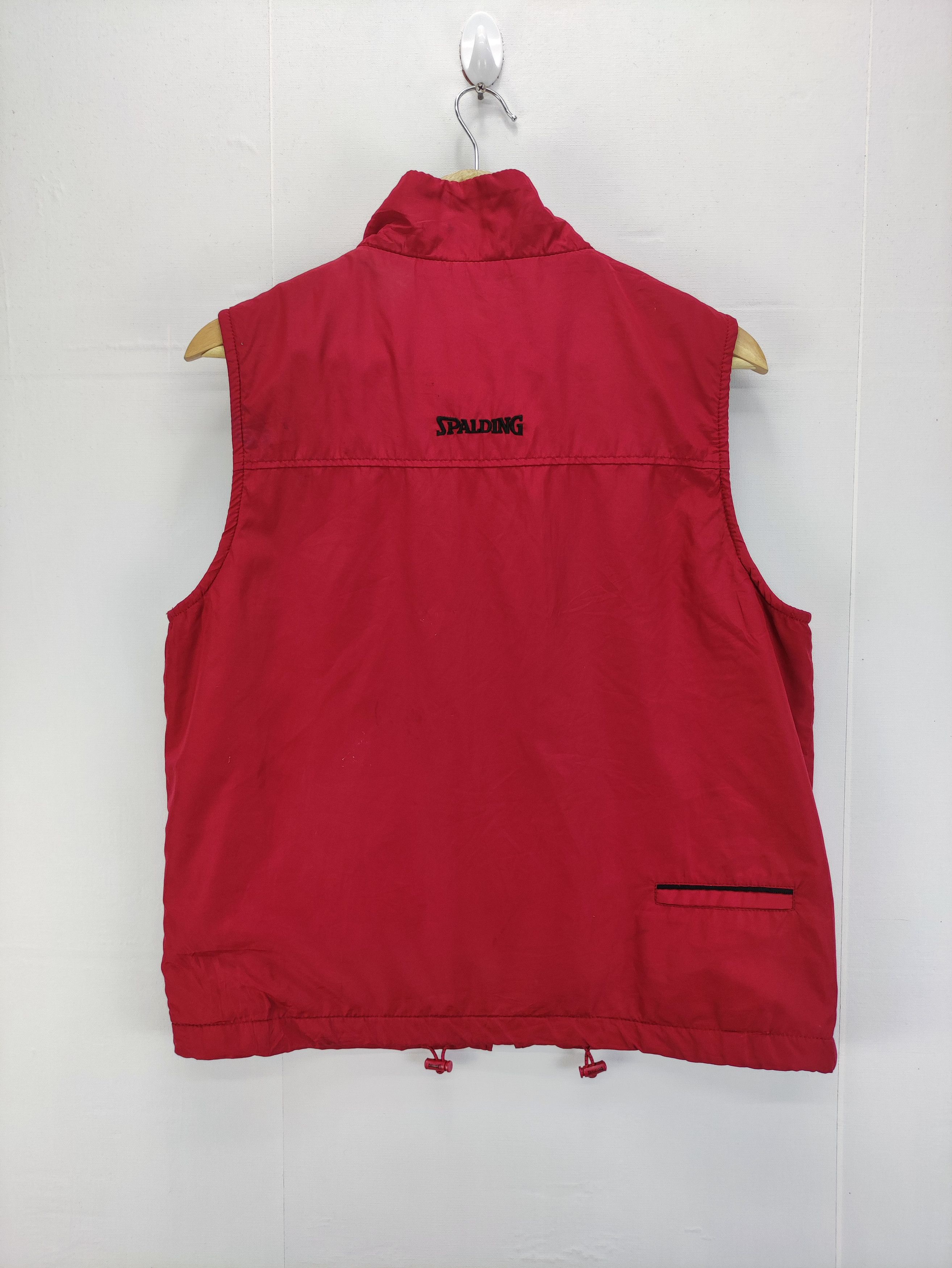 Spalding Vintage Spalding Vest Fleece Reversible Zipper Size US M / EU 48-50 / 2 - 12 Thumbnail
