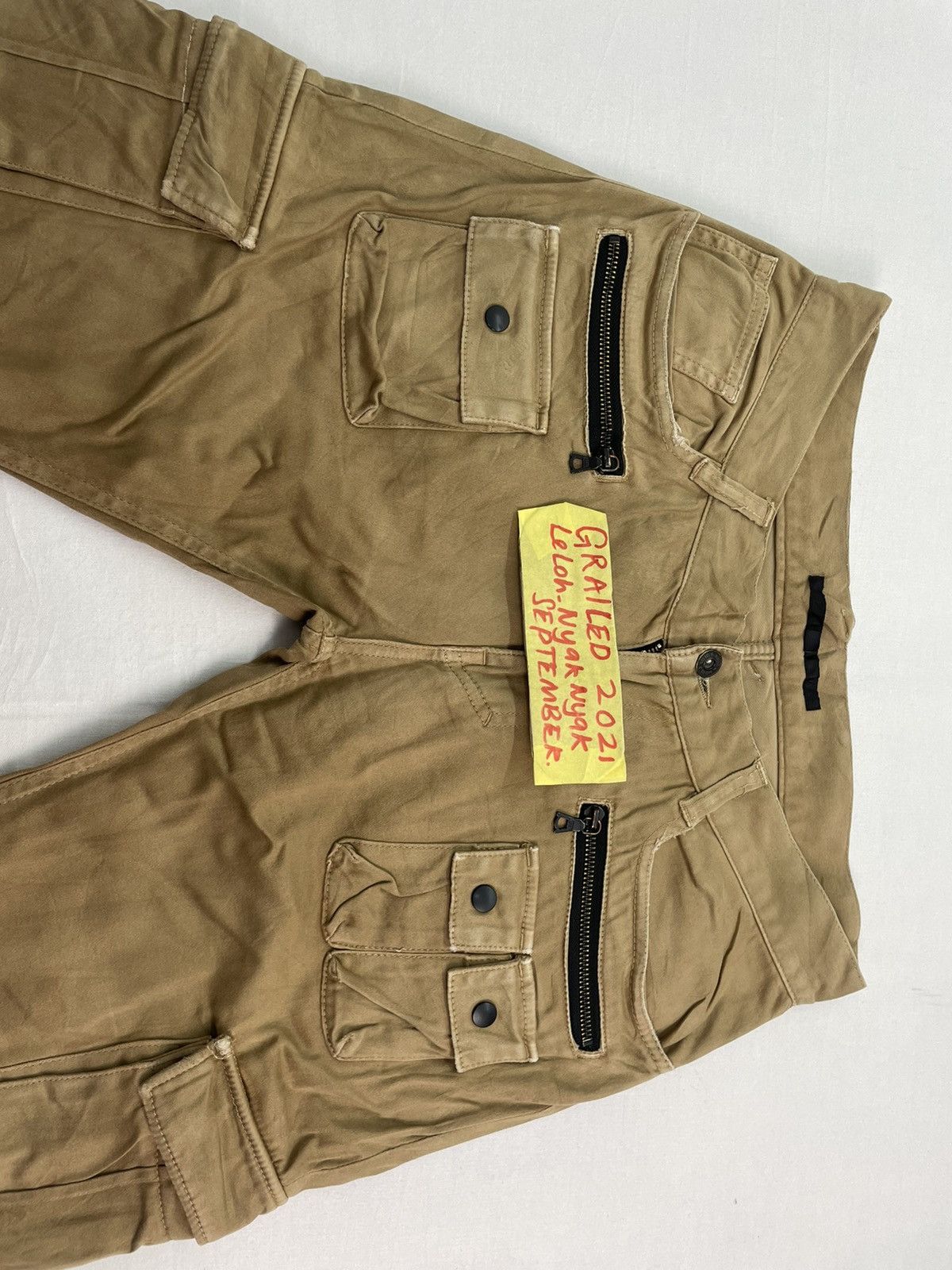Other ❌Last Drop❌Rare Noid Cargo Multipocket bootcut bell bottom Size US 32 / EU 48 - 3 Thumbnail