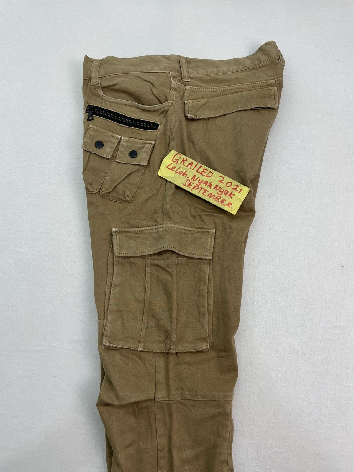 Other ❌Last Drop❌Rare Noid Cargo Multipocket bootcut bell bottom Size US 32 / EU 48 - 22 Thumbnail