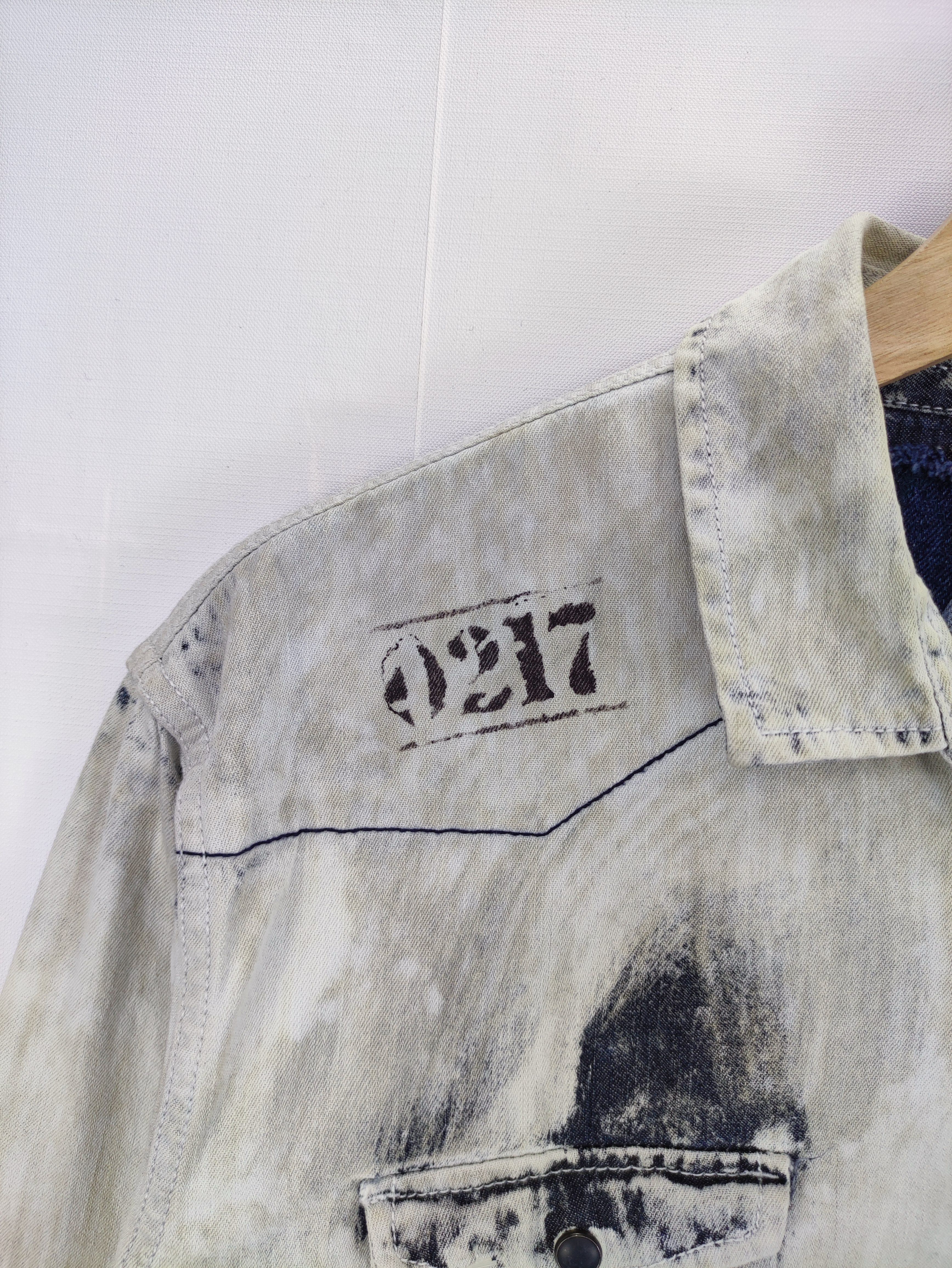 Vintage Vintage Western Shirt Acid Wash With Stancil Design Size US M / EU 48-50 / 2 - 3 Thumbnail